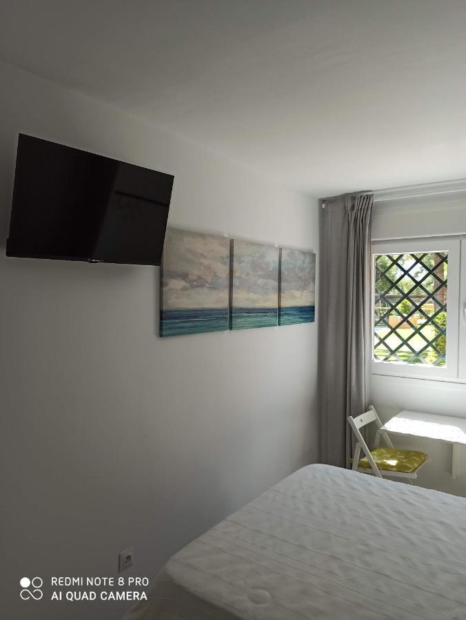 Quarto Duplo com Vista Jardim
