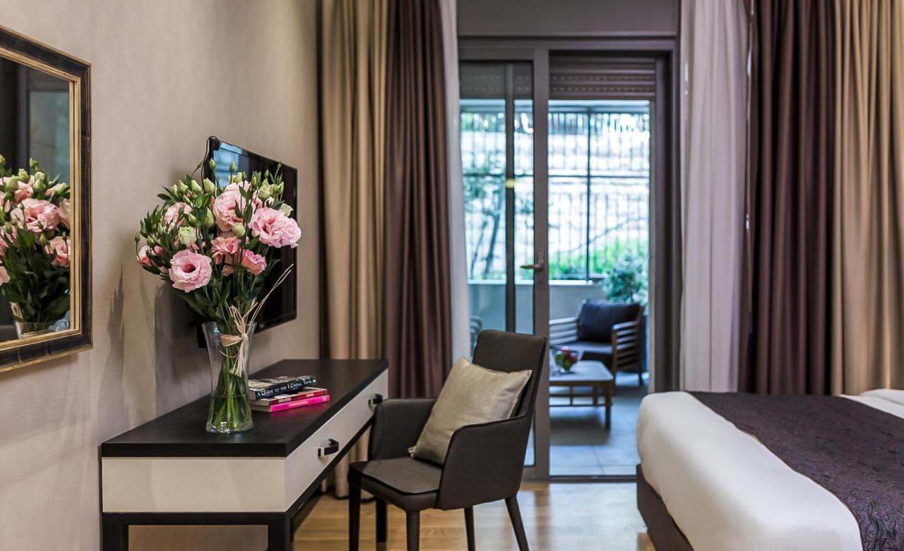 Deluxe Doppel-/Zweibettzimmer mit Terrasse