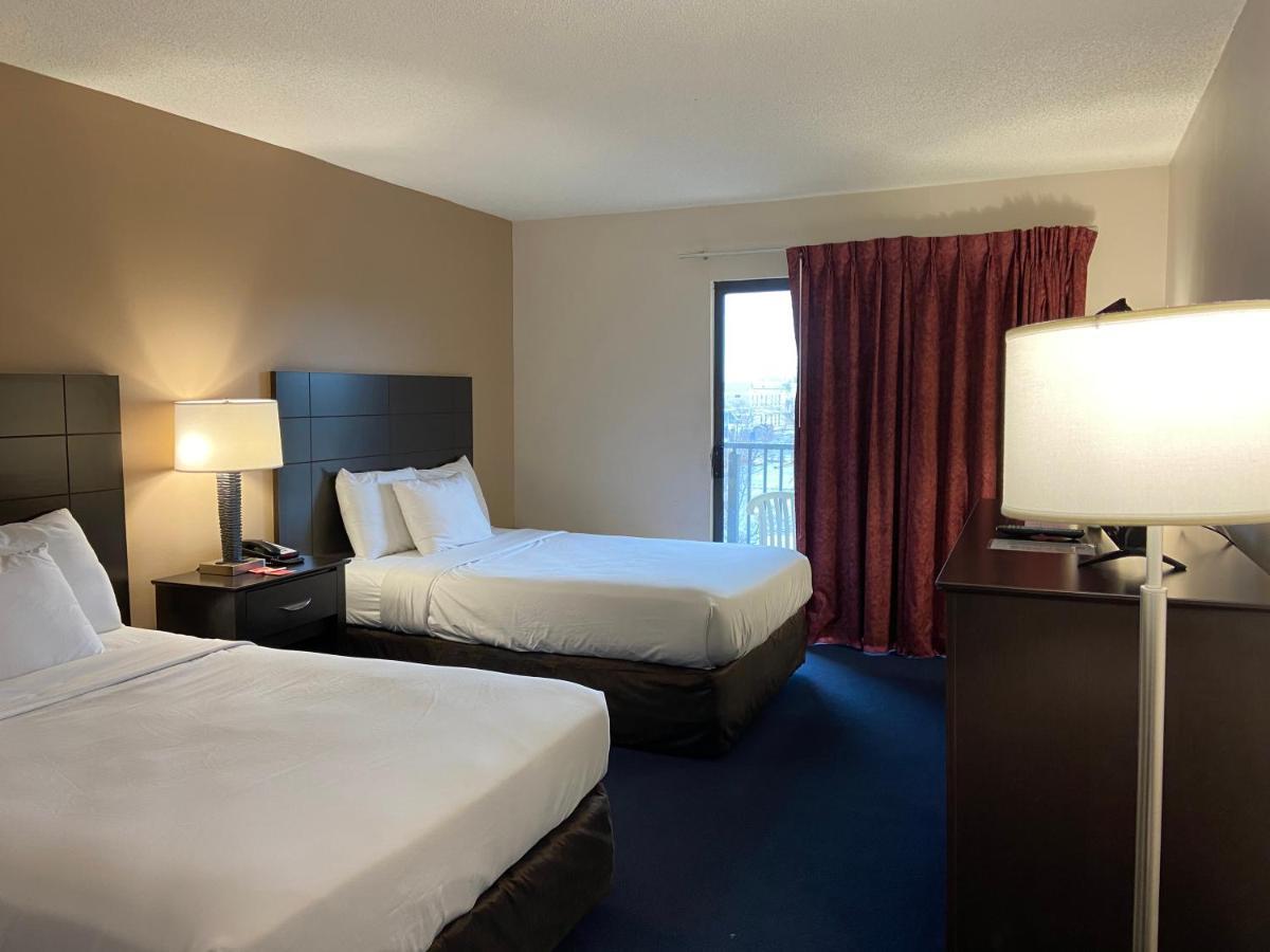 Standard Room with Two Double Beds Interior - Non-Smoking