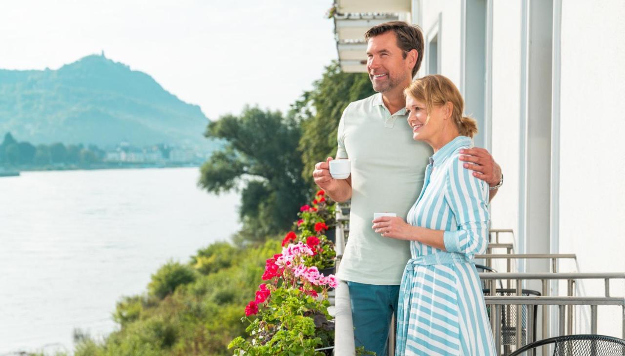 Comfort Tweepersoonskamer met Uitzicht op de Rivier en een Balkon