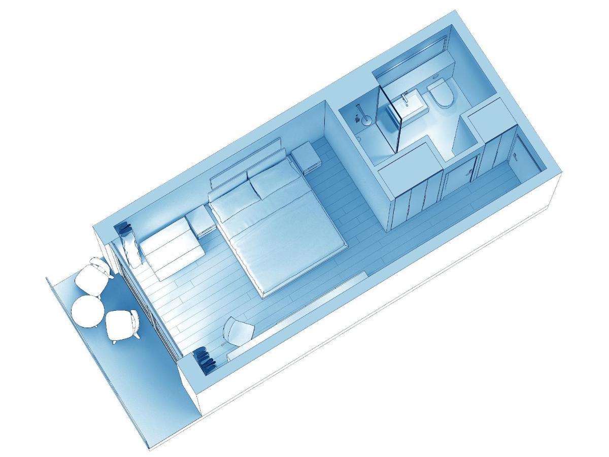 Comfort Doppelzimmer mit Balkon und Meerblick