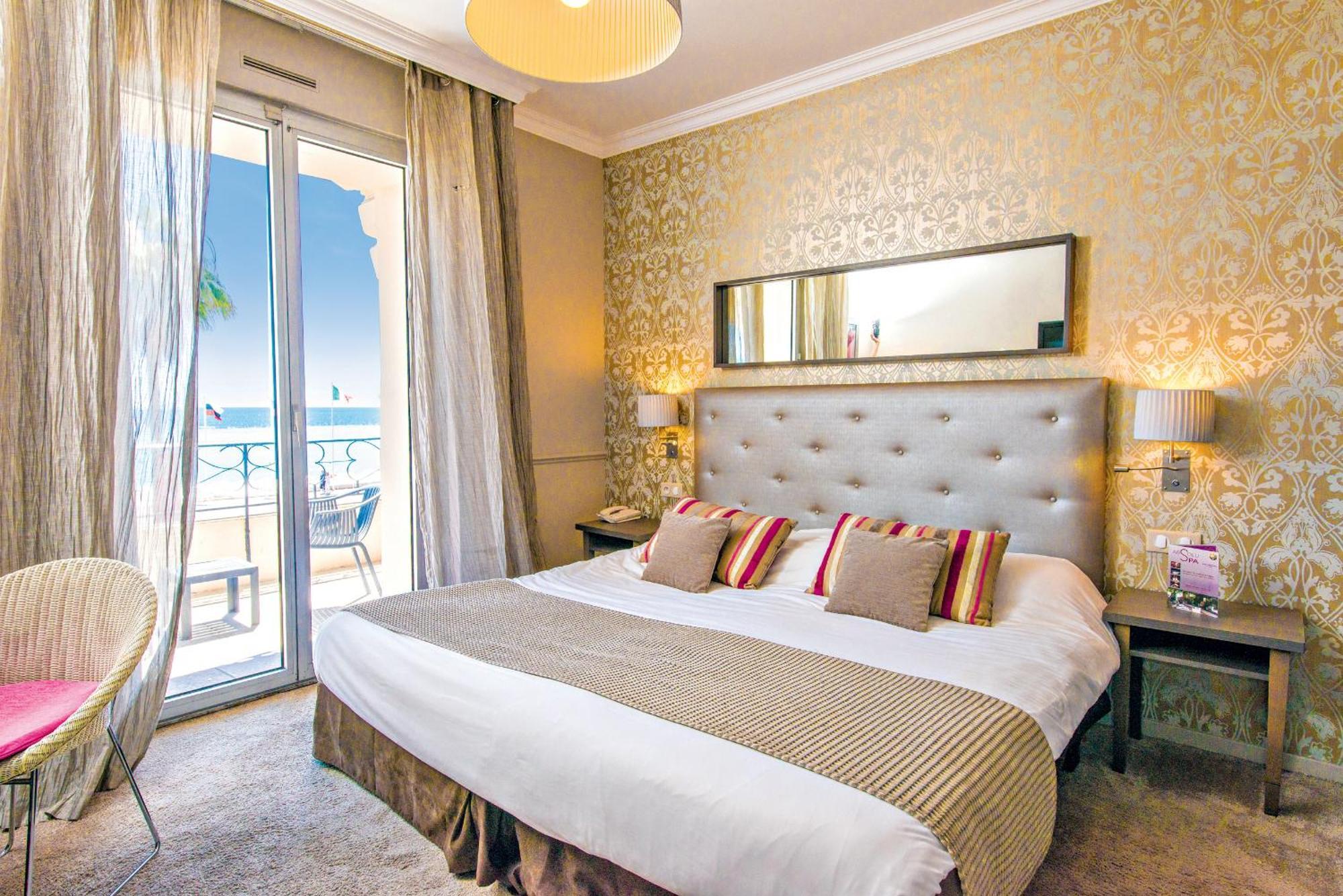 Chambre Double avec Terrasse - Vue sur Mer