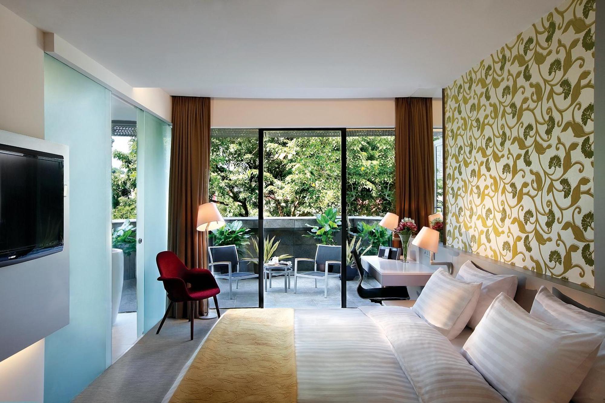 Studio mit Balkon