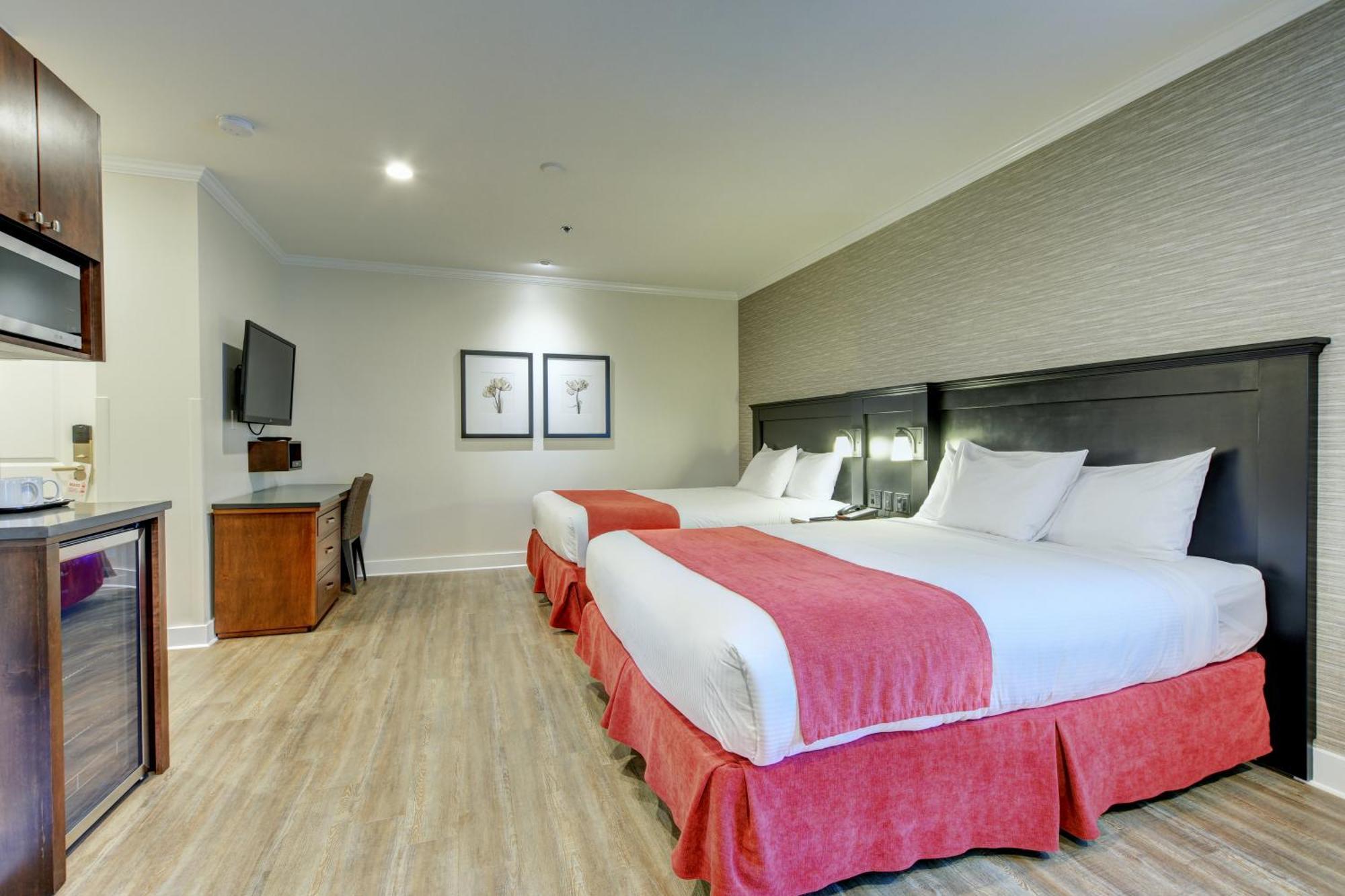 Kamer met 2 Queensize Bedden