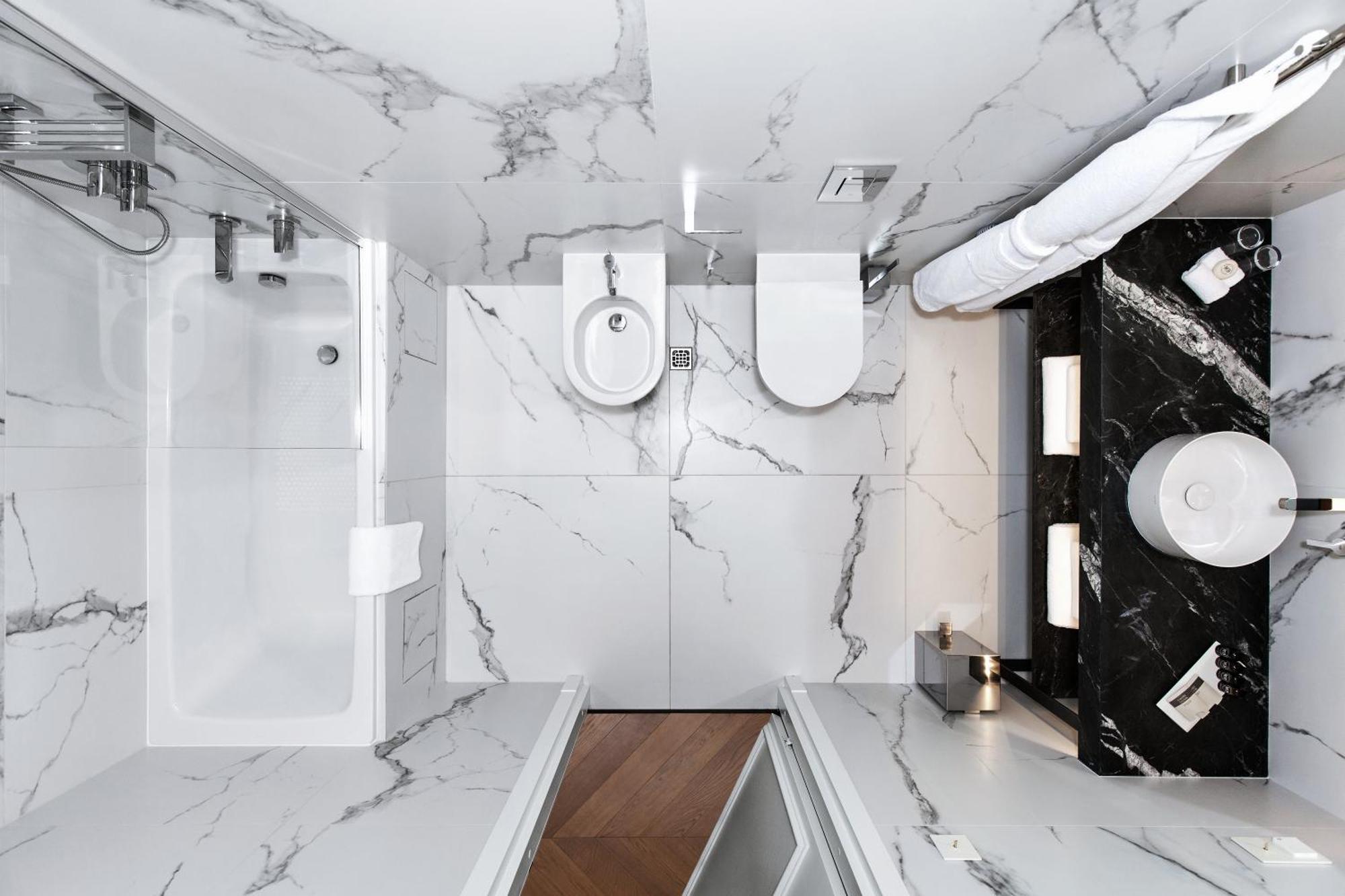 Superior Tweepersoonskamer met 2 Aparte Bedden en Toegang tot de Sauna