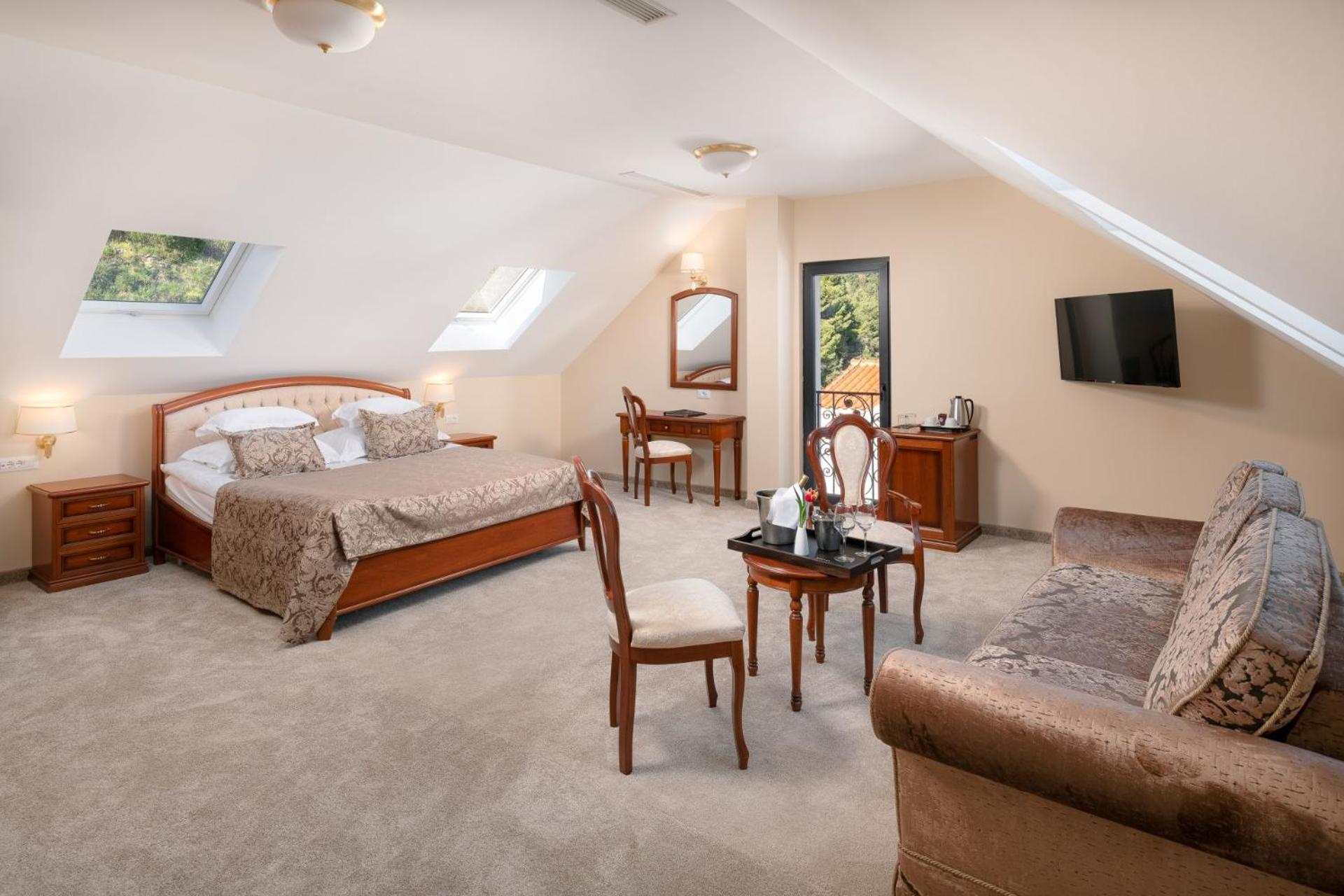 Junior Suite mit Meerblick – kostenloser Parkplatz