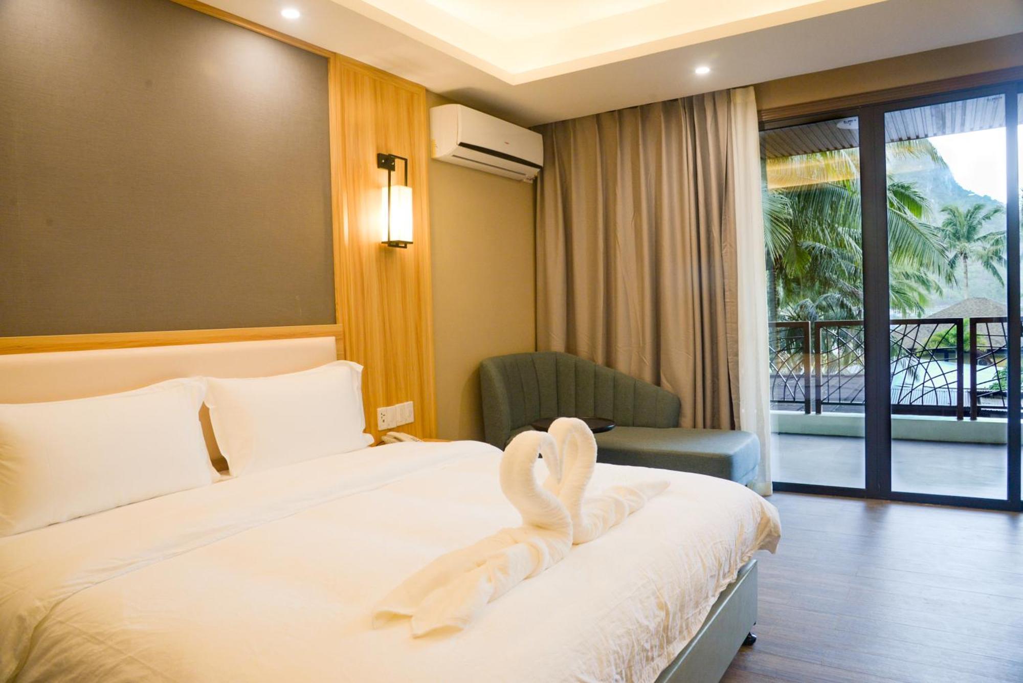 Standard Zimmer mit Kingsize-Bett