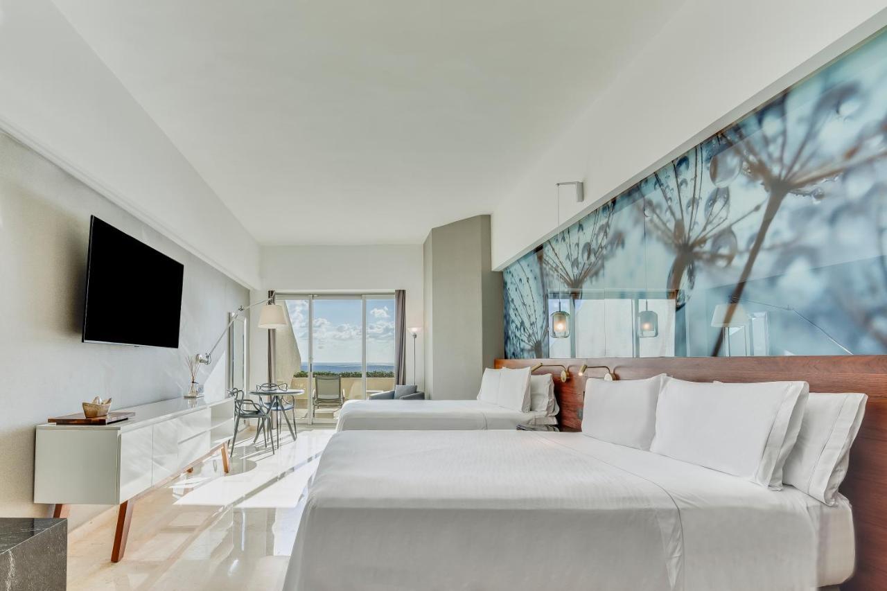 Chambre 2 Lits Doubles Premium avec Terrasse - Côté Océan