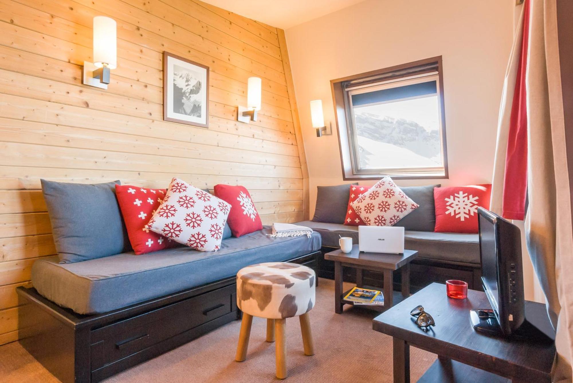 Appartement 1 Chambre - Vue Dégagée sur Montagne (4 Personnes)