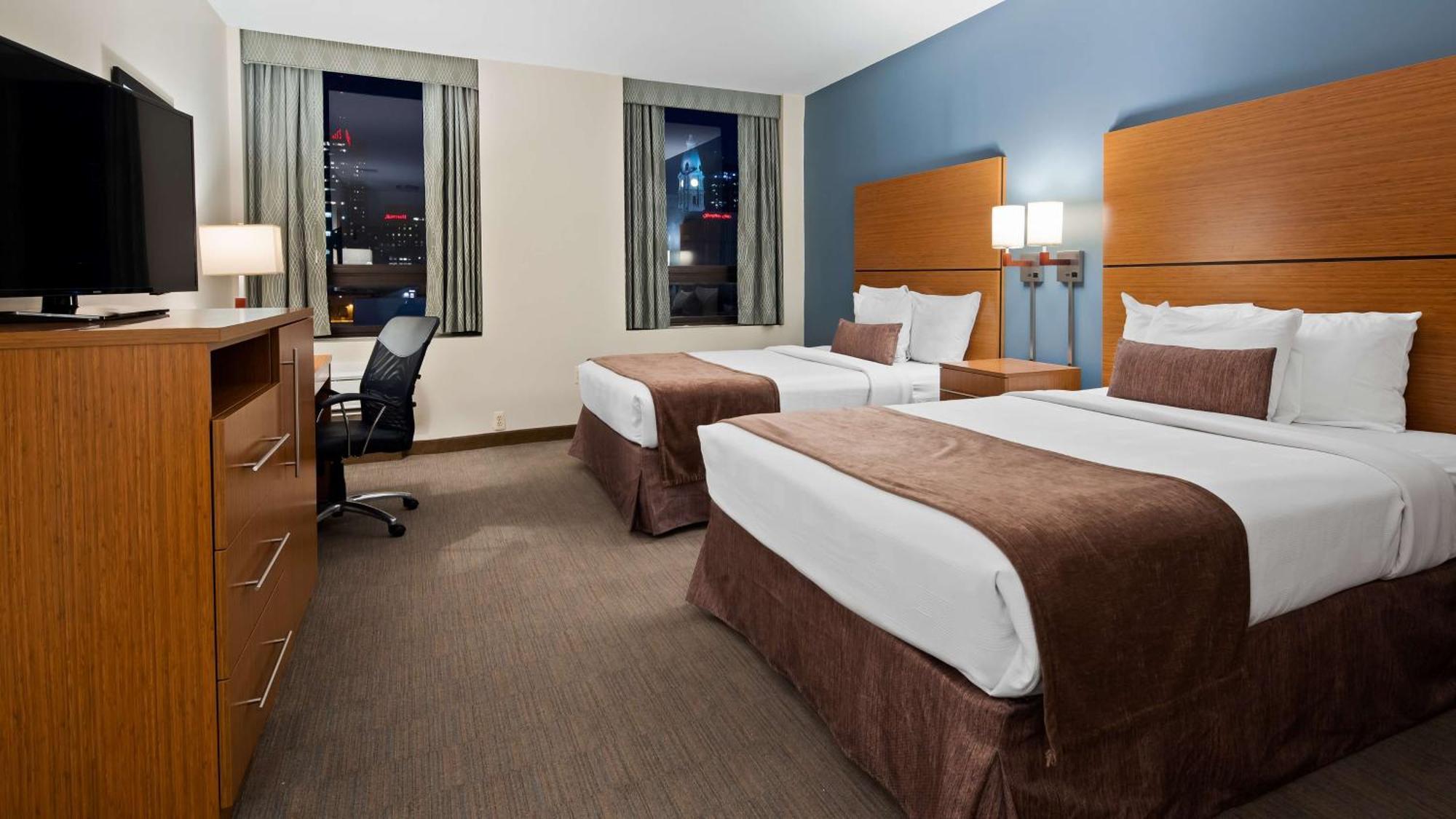 Double Room with Two Double Beds - Non-Smoking
