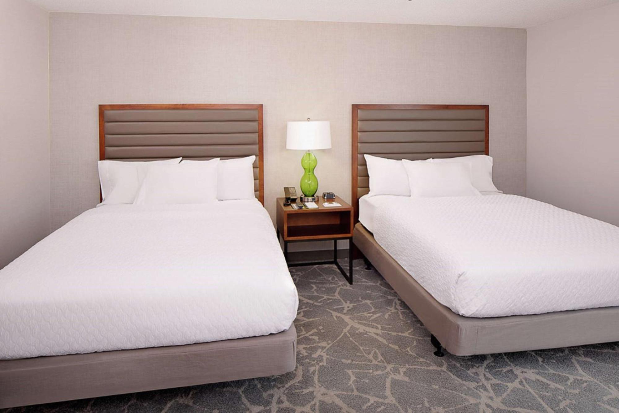 One-Bedroom Suite with Two Double Beds and Roll-in Shower - Mobility Access/Non-Smoking