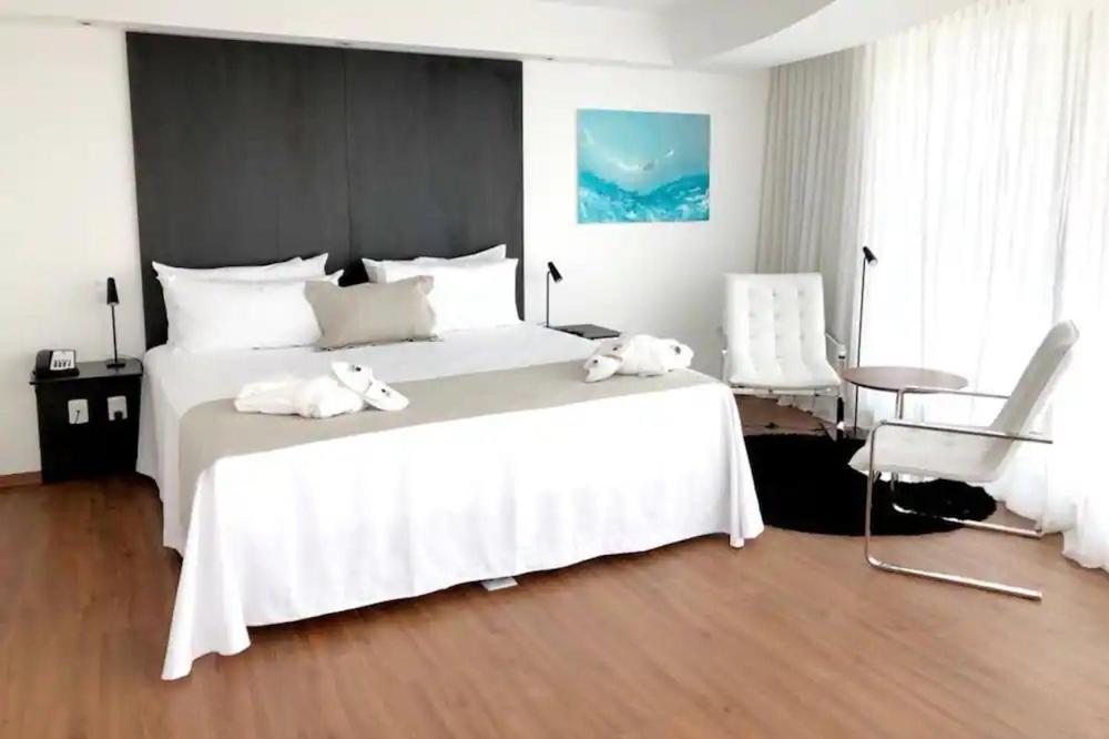 Quarto Duplo com Vista do Jardim