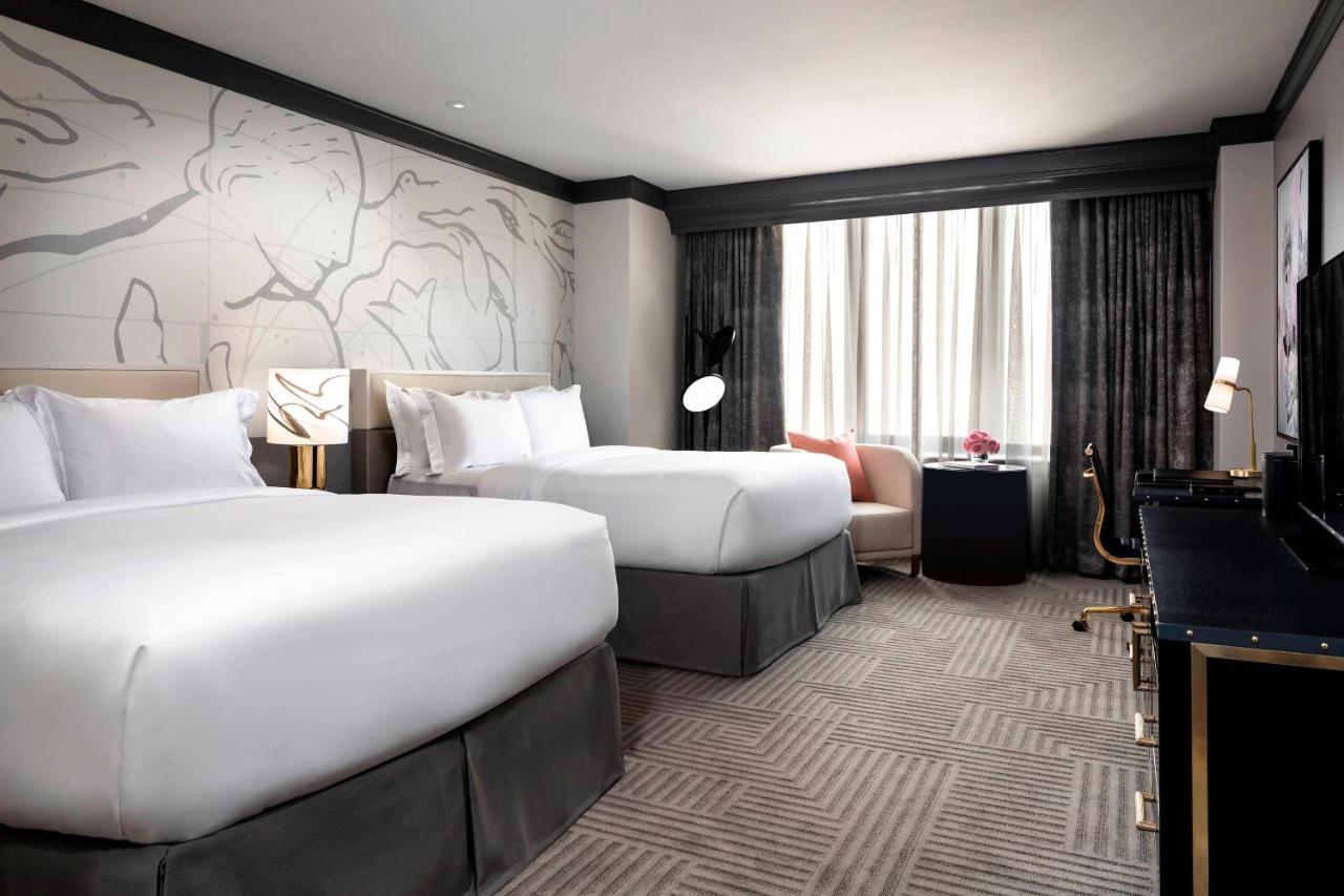 Deluxe Kamer met 2 Queensize Bedden - Uitzicht op de Stad