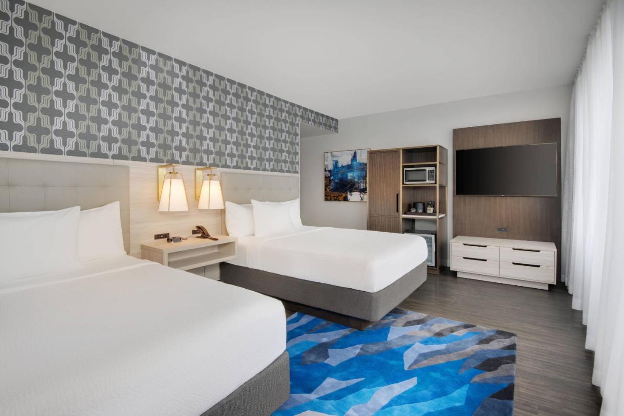 Queen Room with Two Queen Beds and Roll-in Shower - Mobility and Hearing Accessible