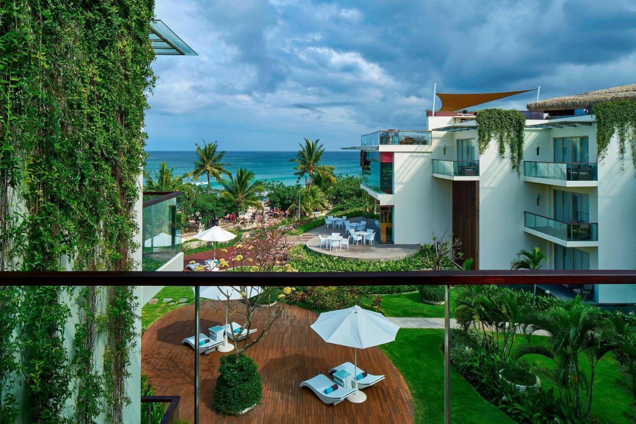 Guest Room Partial Ocean View, 2 Double Beds (suitable for 2 adults & 2 children below 12 y.o. or 3 adults with Extra Bed)