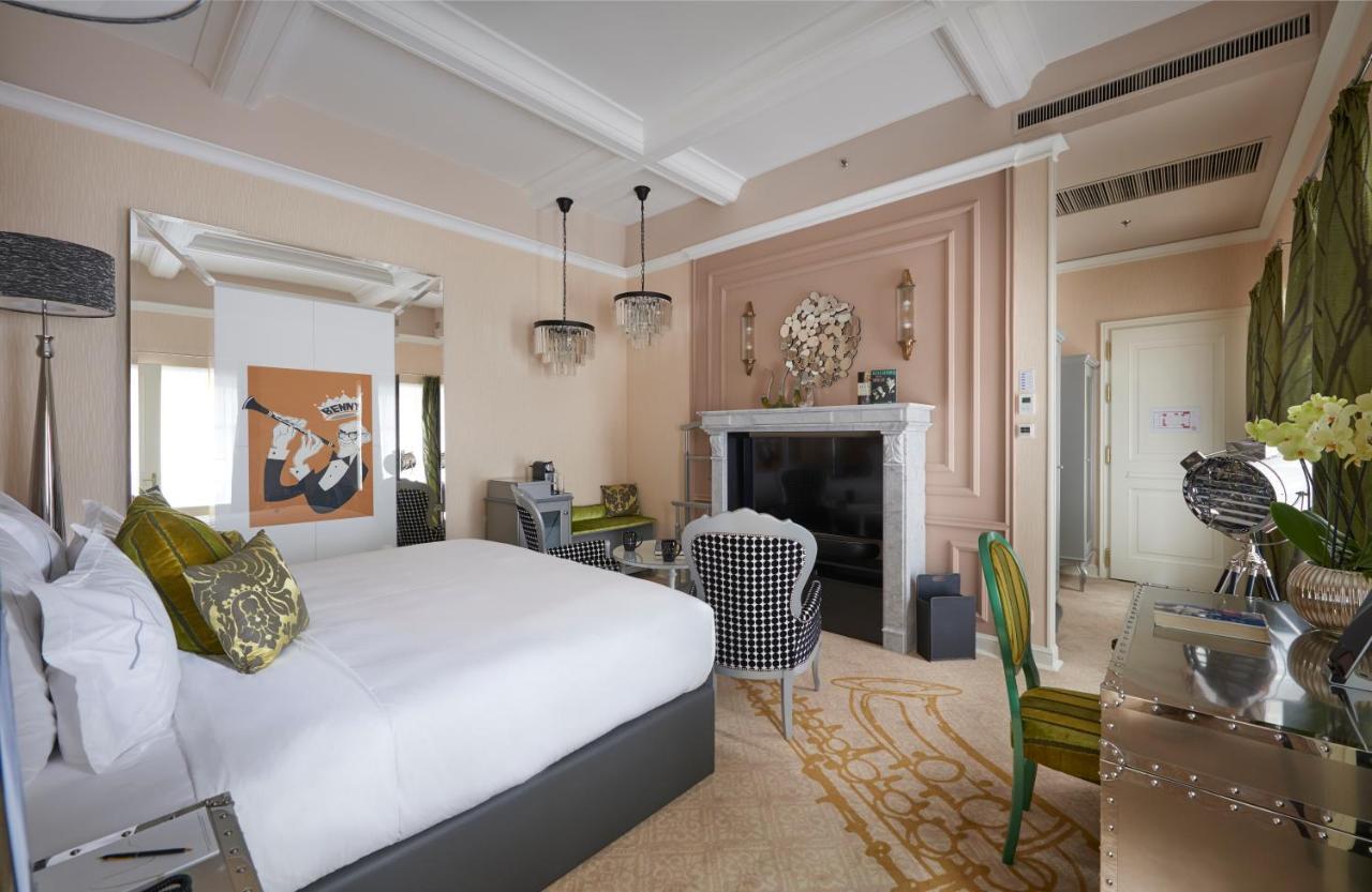 Luxe Kamer met Kingsize Kamer en Uitzicht op de Music Tuin