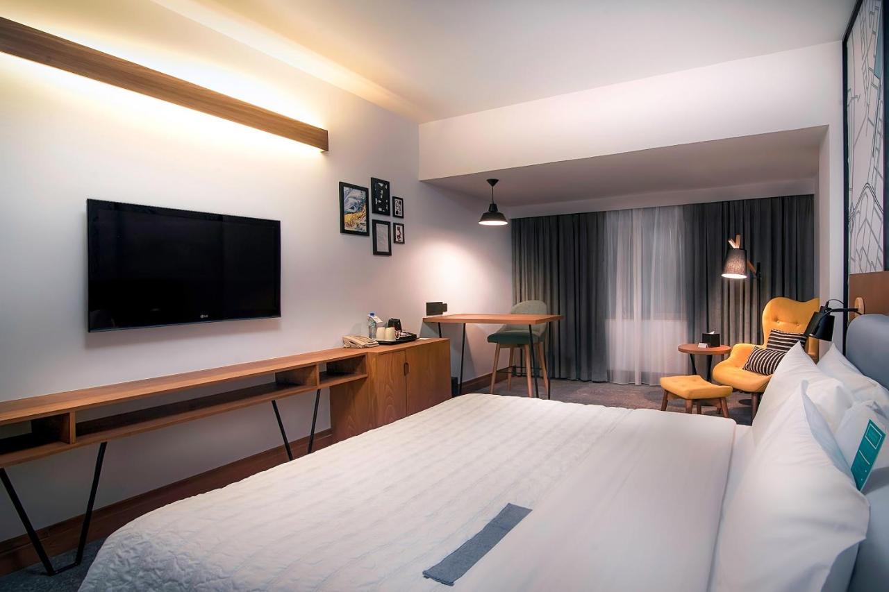 Deluxe Kamer met 1 Kingsize Bed en Uitzicht op de Stad
