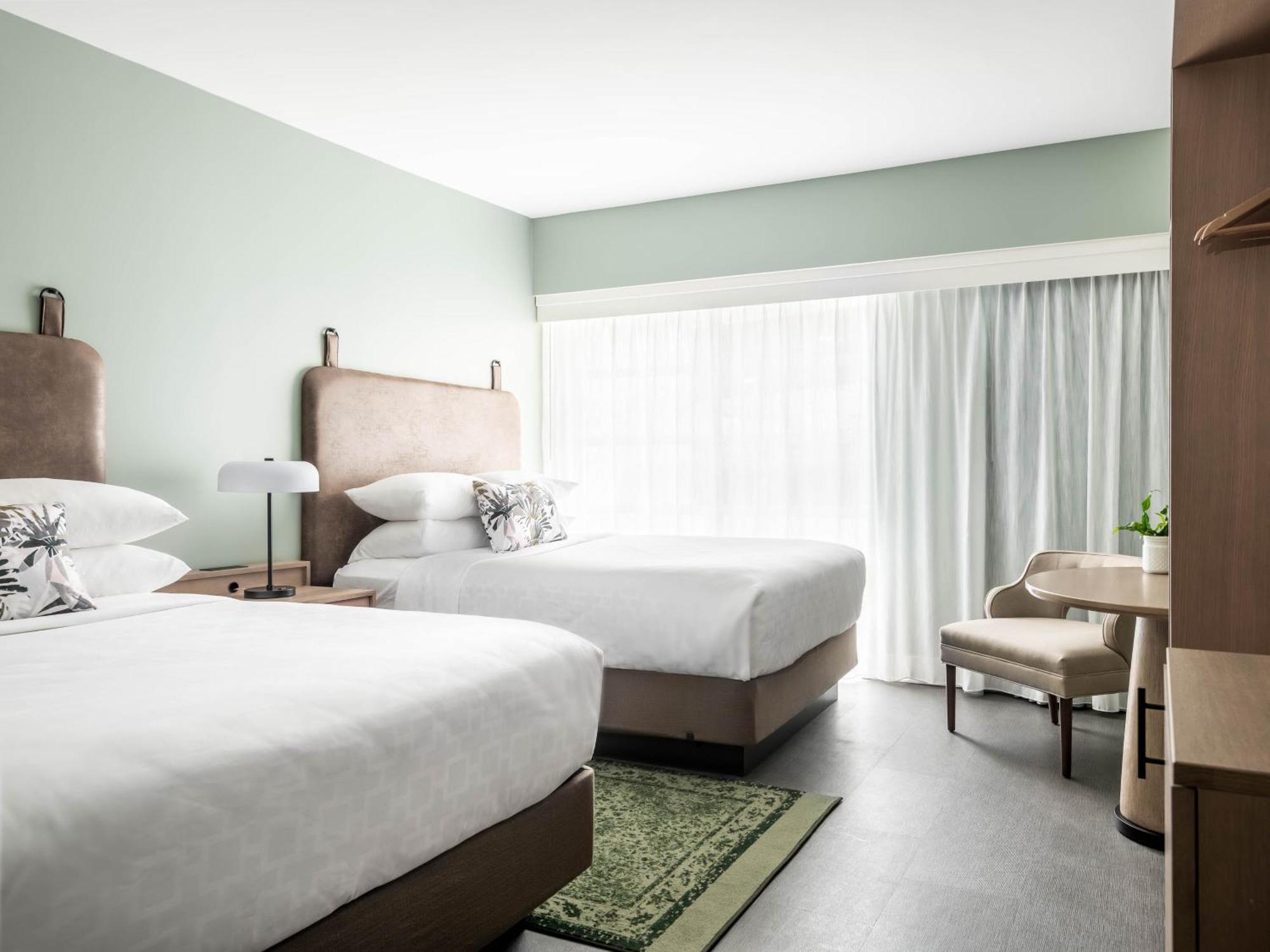 Queen Room with Two Queen Beds - Hearing Accessible/Non-Smoking