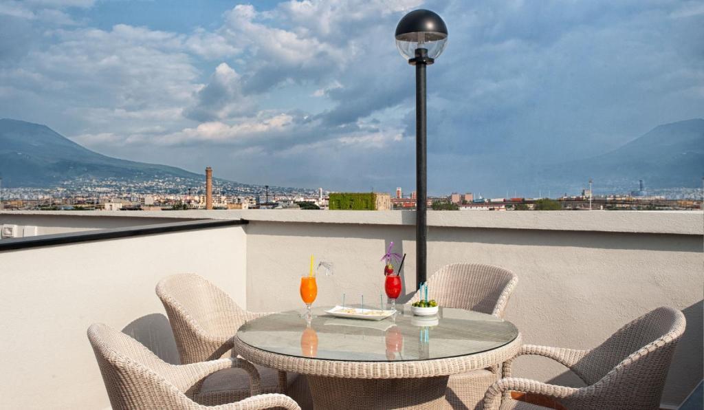 Tweepersoonskamer met Terras