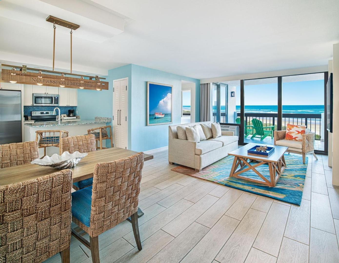 Two Bedroom Condo (King and Two Queens) with Ocean View