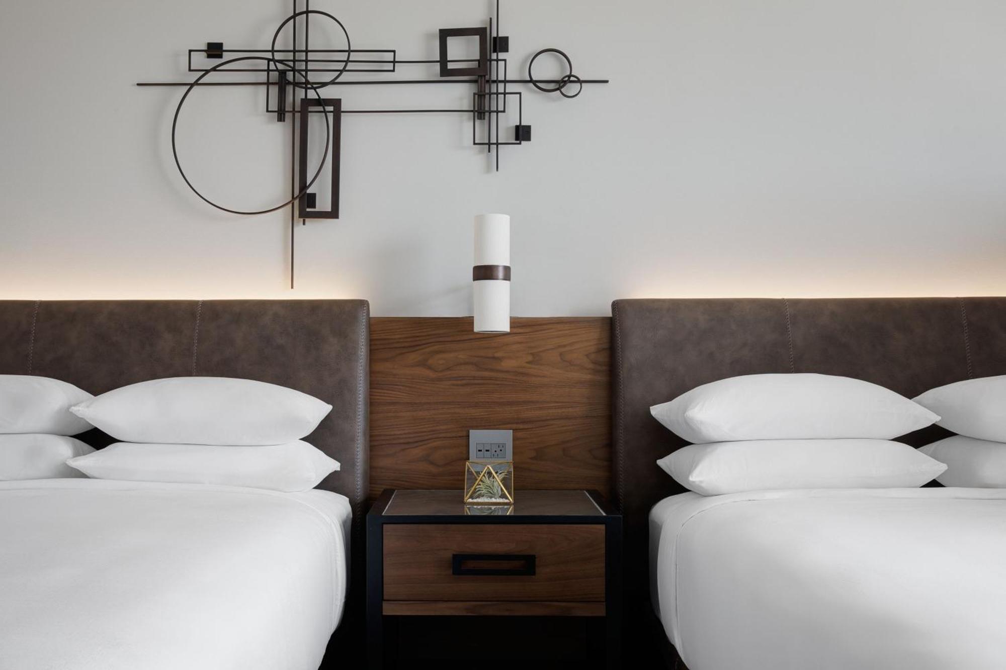 Queen Room with Two Queen Beds and City View