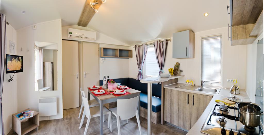 Stacaravan met 3 Slaapkamers