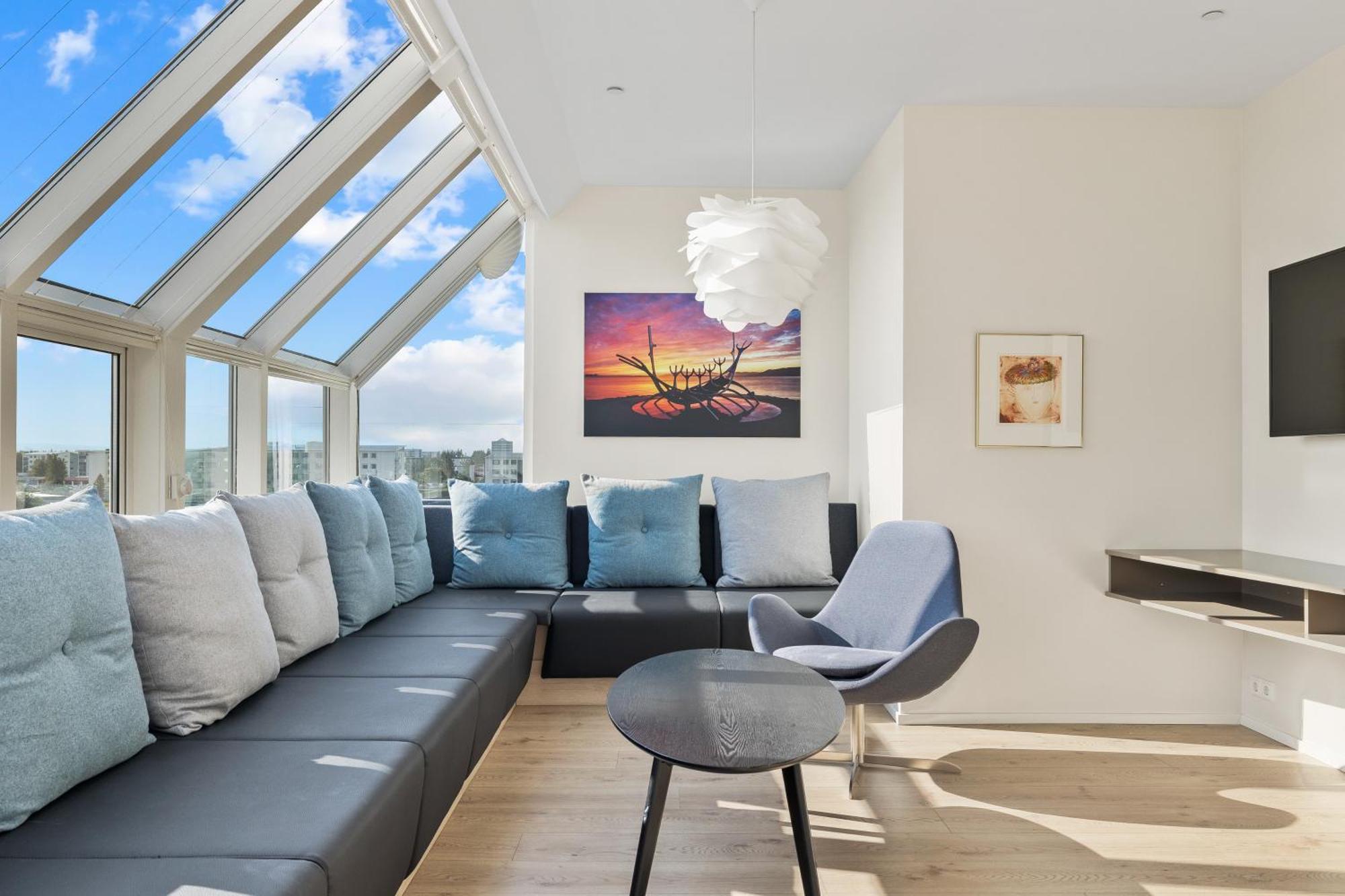 Panorama Suite met Balkon op de Bovenste Verdieping - Gratis Spa