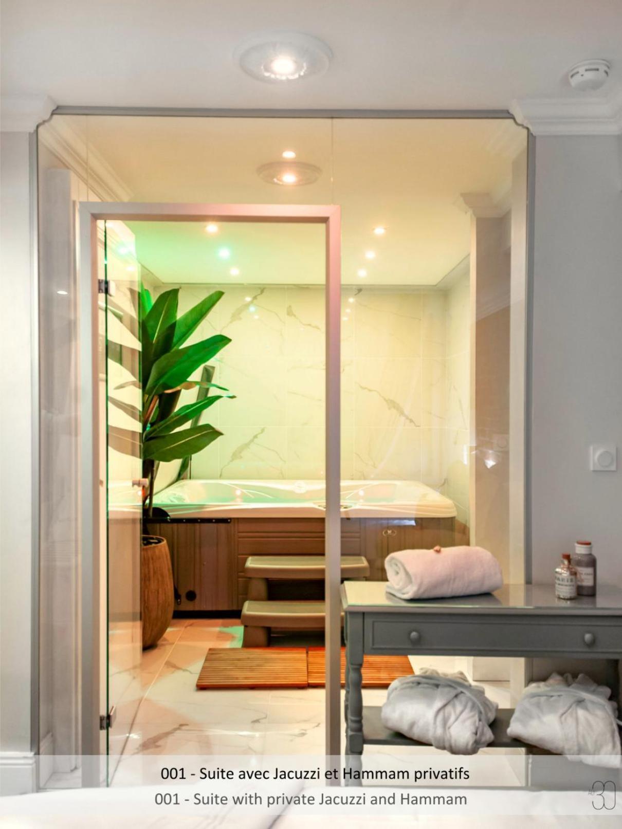 Suite avec Jacuzzi Hammam