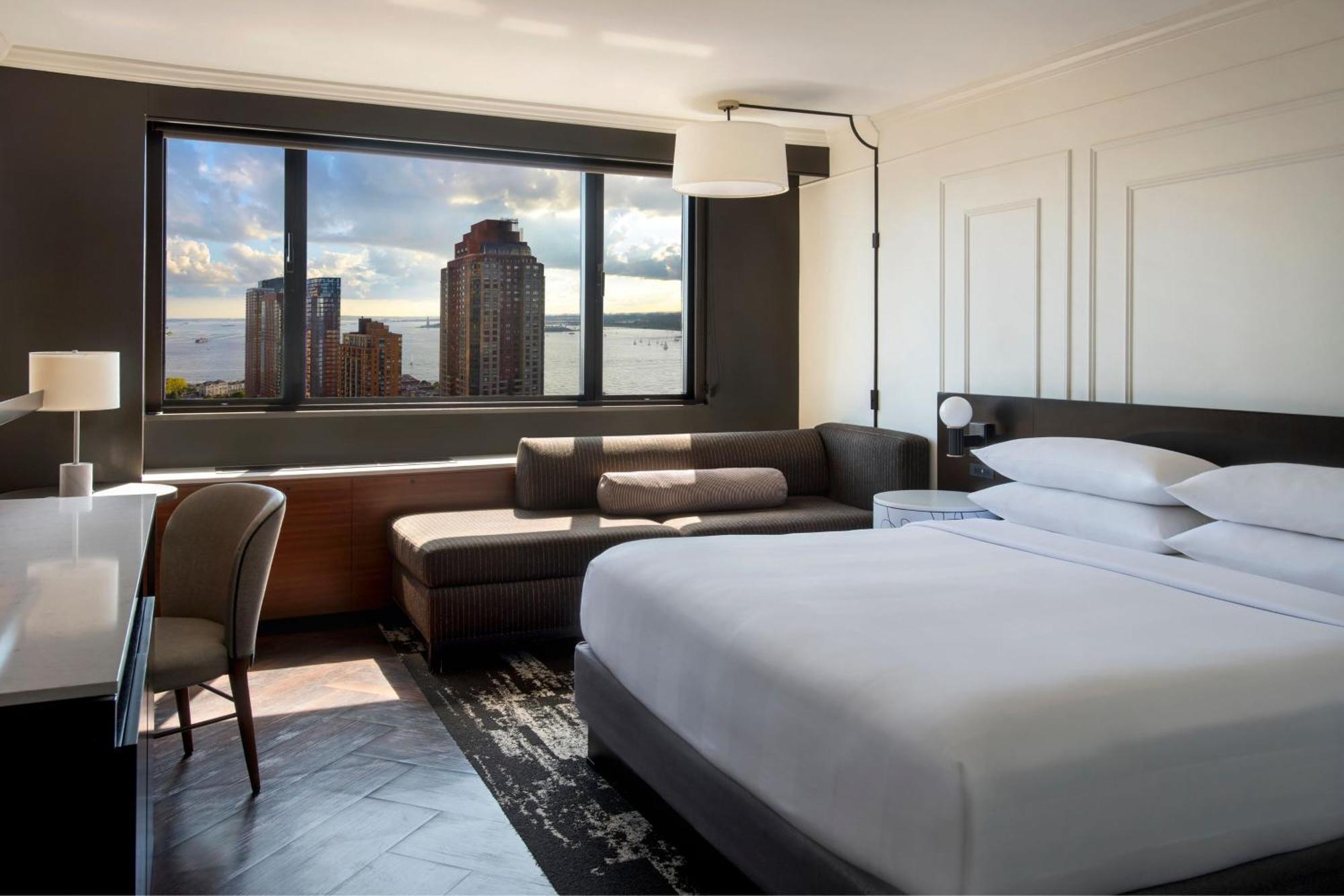 Deluxe Kamer met Kingsize Bed en Uitzicht op de Haven