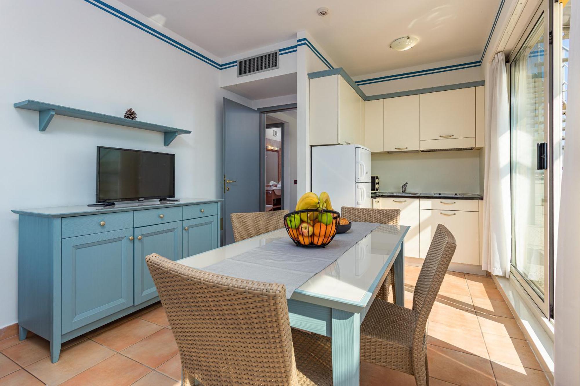 Appartement met 1 Slaapkamer, een Balkon en Uitzicht op Zee (6 personen)