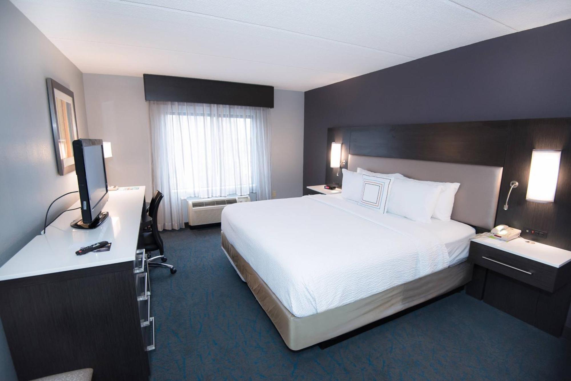 Zimmer mit Queensize-Bett