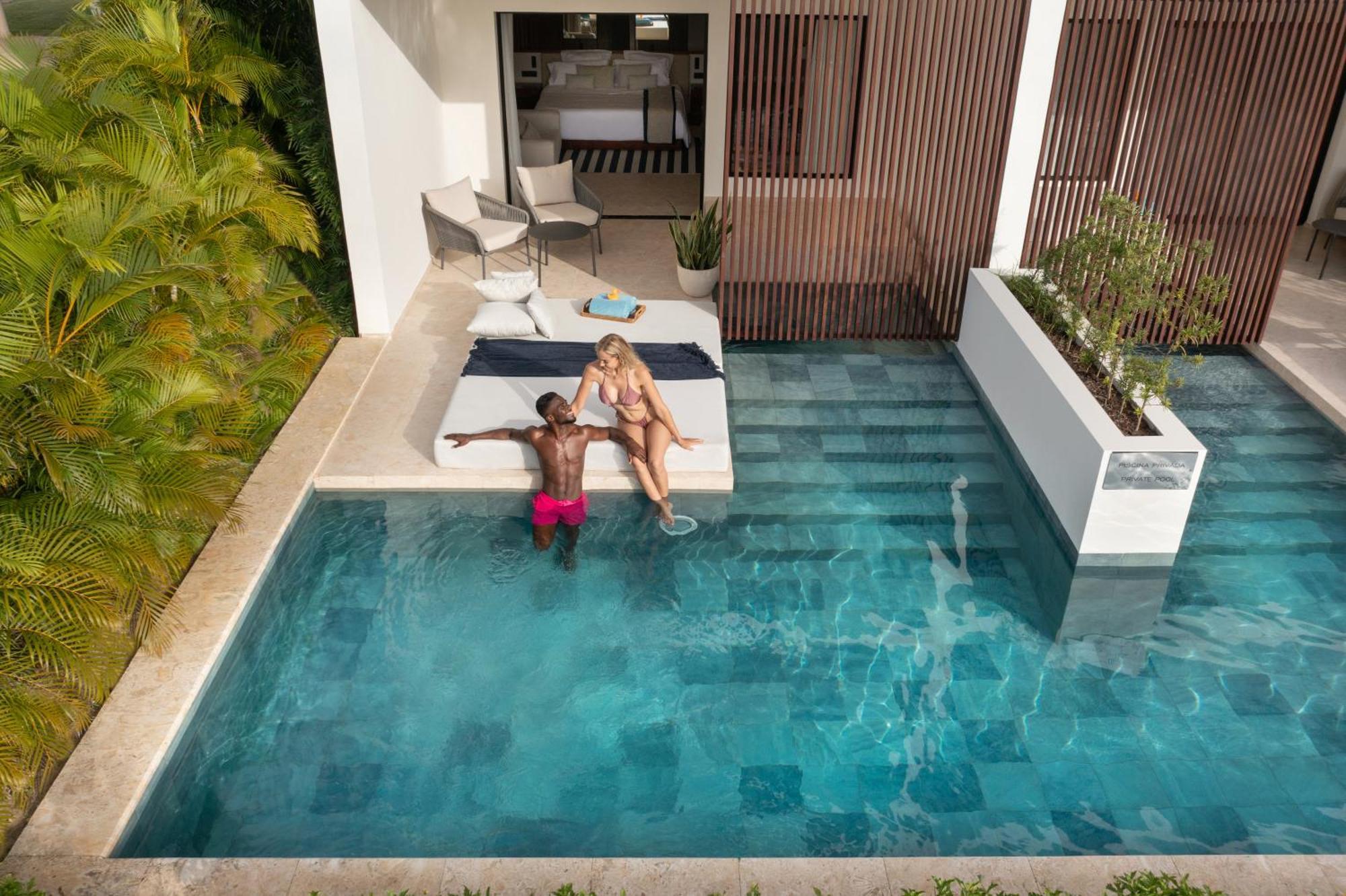 Aqua Junior Suite mit Poolzugang und Gartenblick