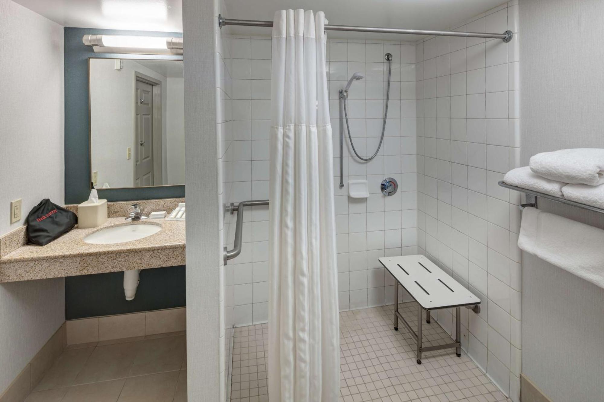 King Room with Roll-In Shower - Mobility Access