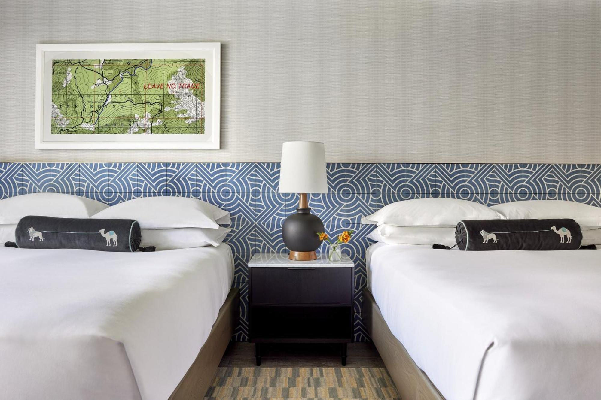 Essential Queen Room with Two Queen Beds and Mountain View