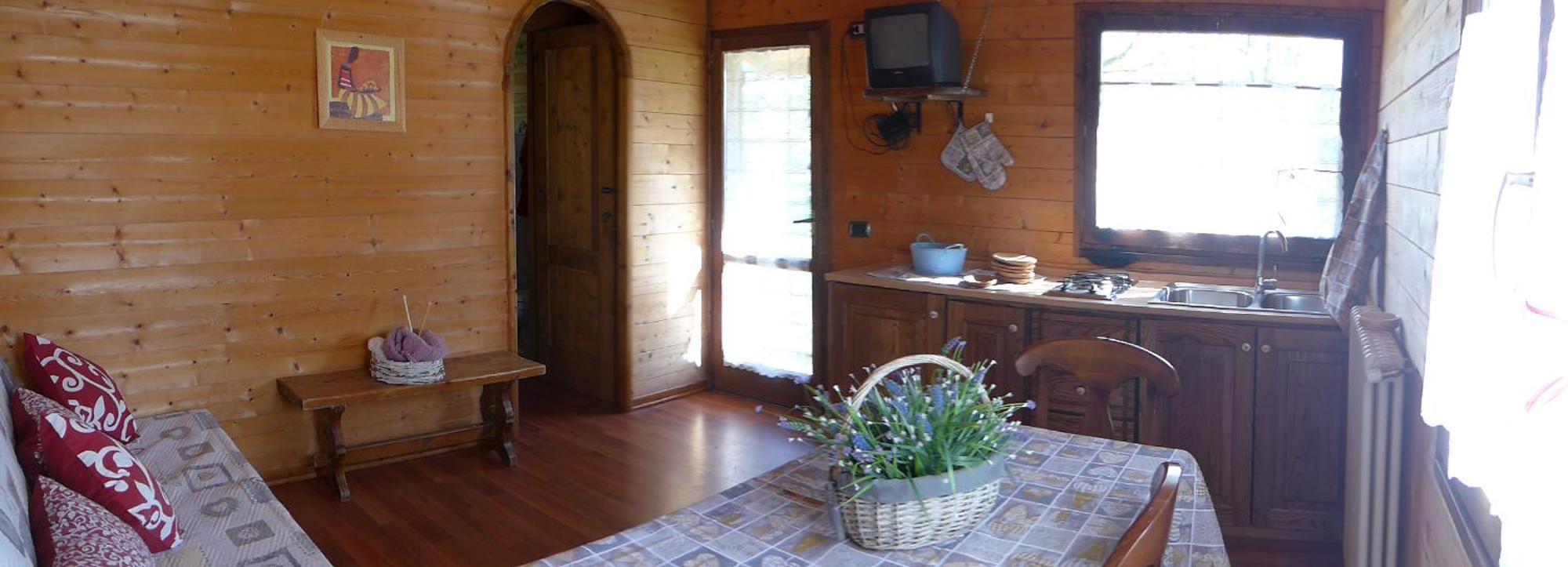 Chalet con 1 Camera da Letto