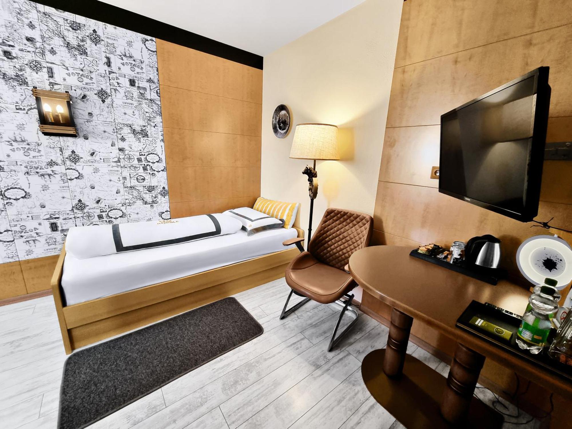 Zweibettzimmer mit 2 Einzelbetten