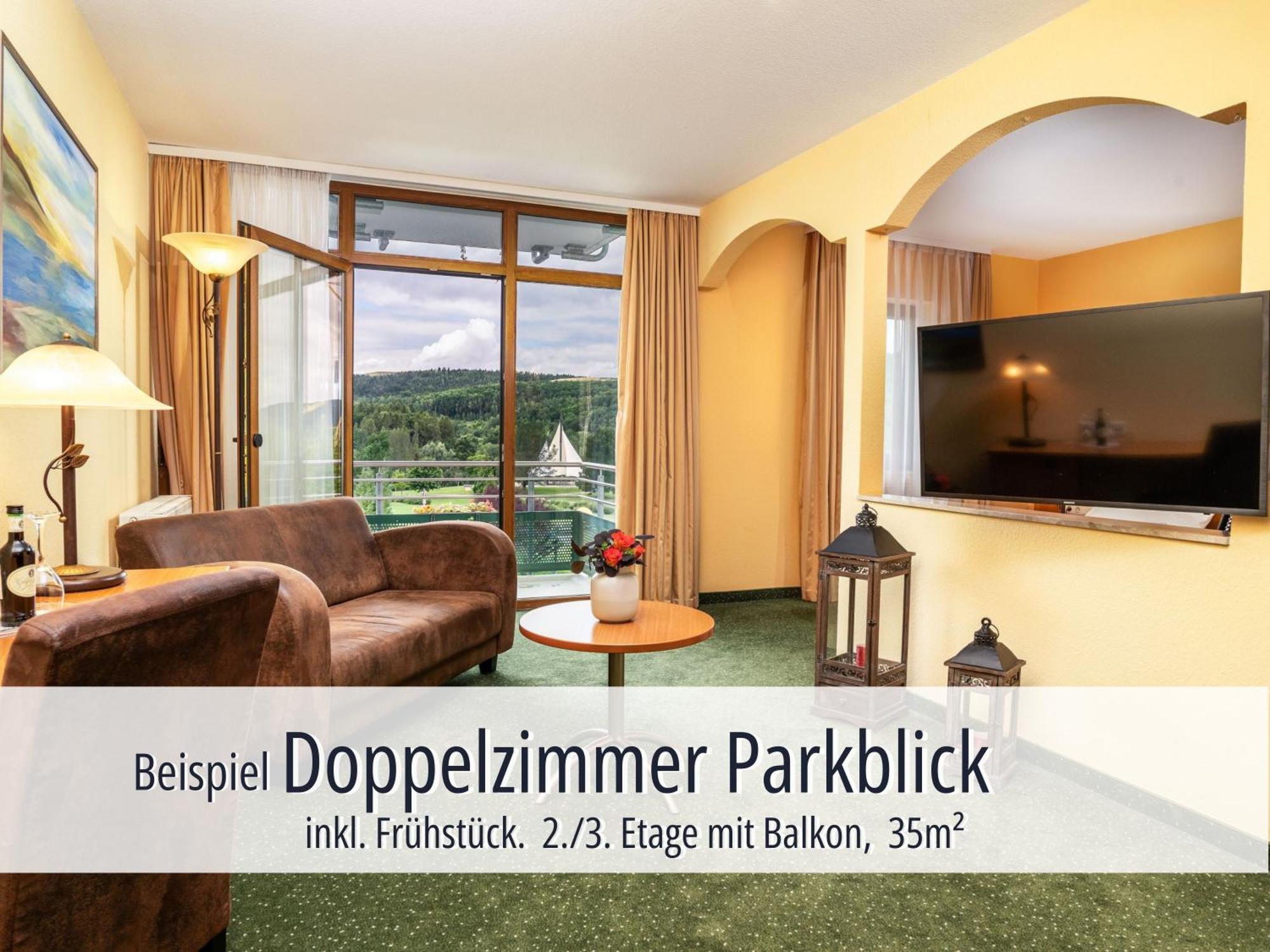 Doppelzimmer mit Parkblick