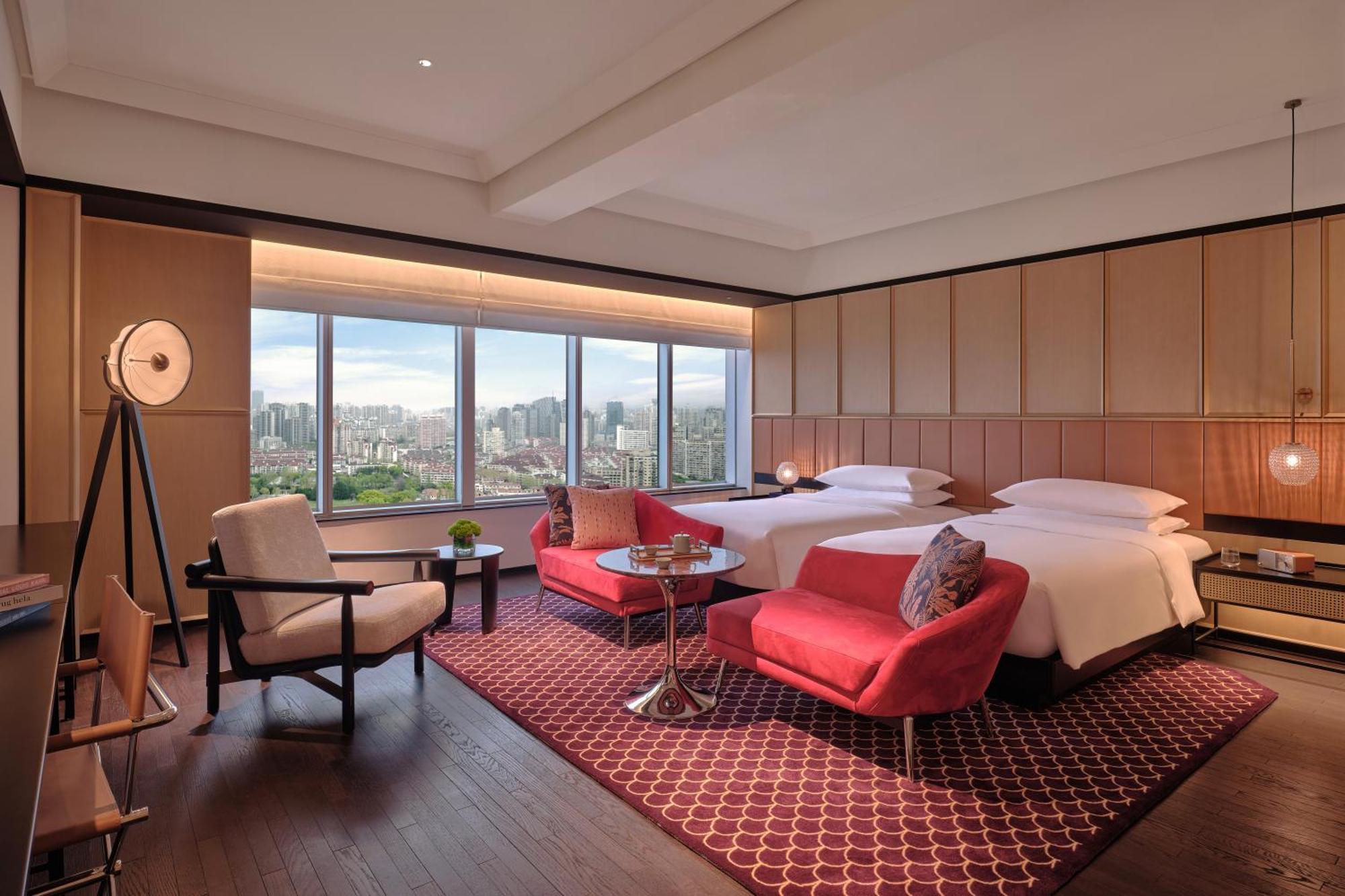 Deluxe Zweibettzimmer mit Parkblick