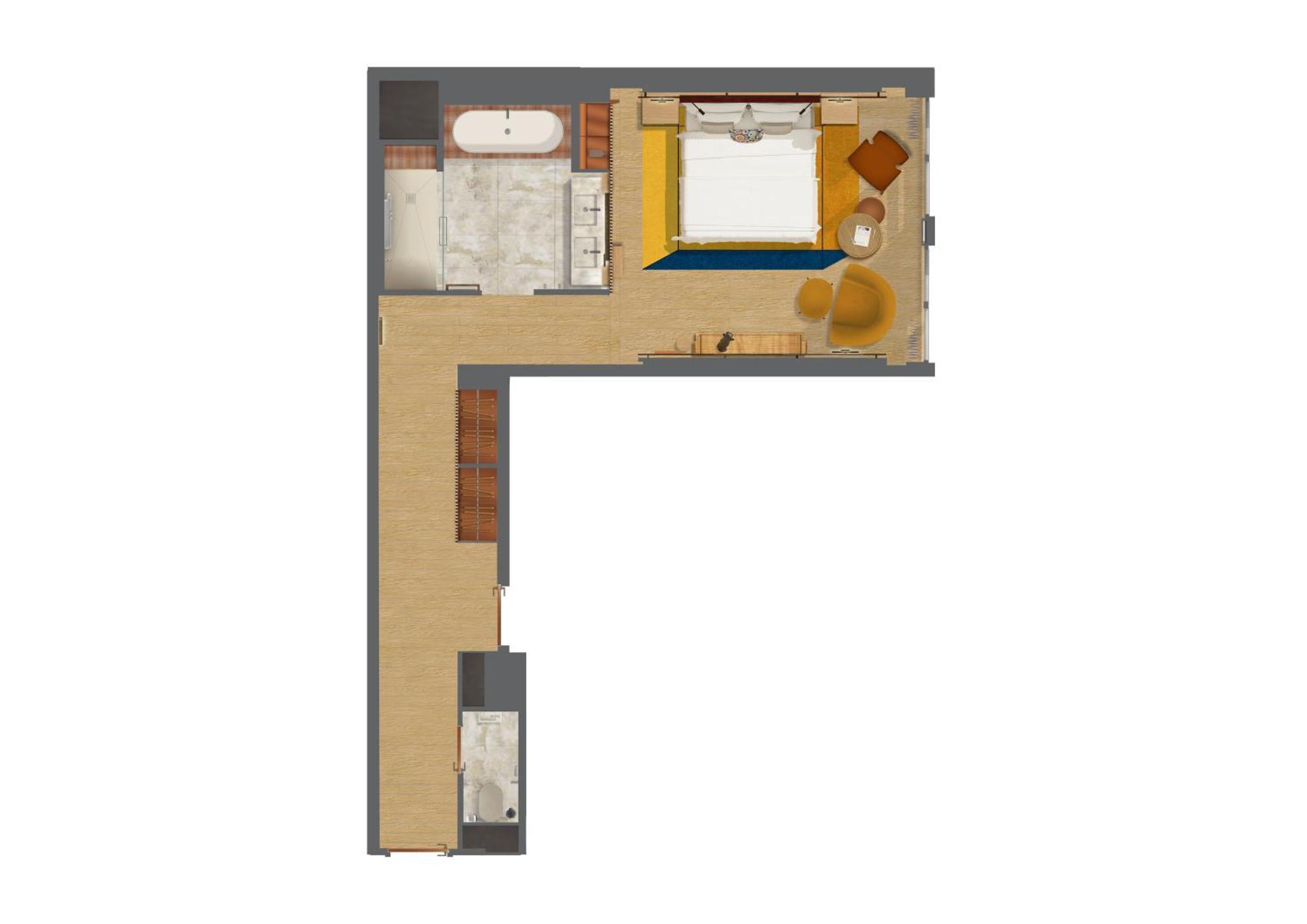 Suite Junior Studio - Vue sur Cour