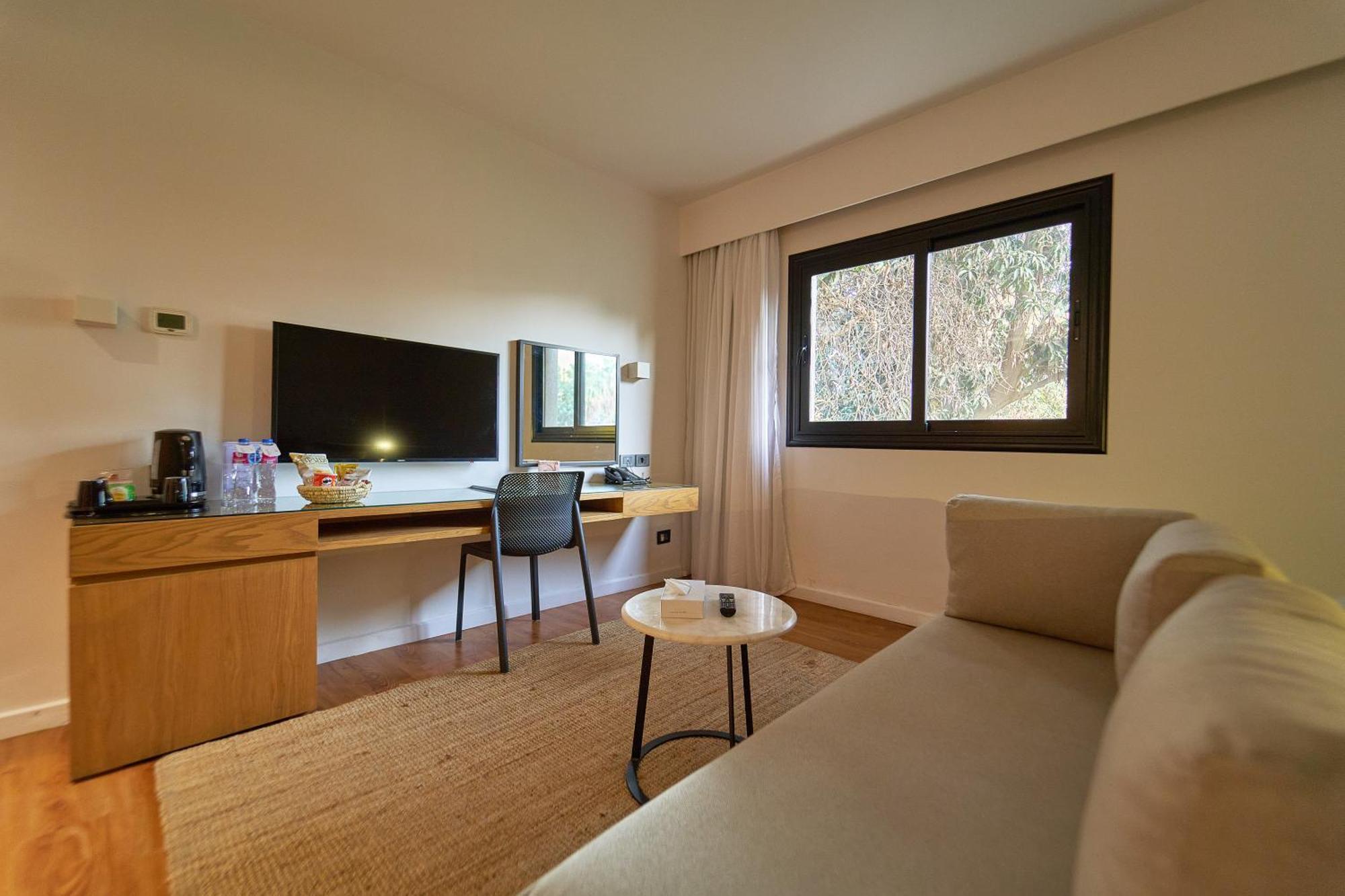 Superior Kamer met een Kingsize Bed en een Slaapbank