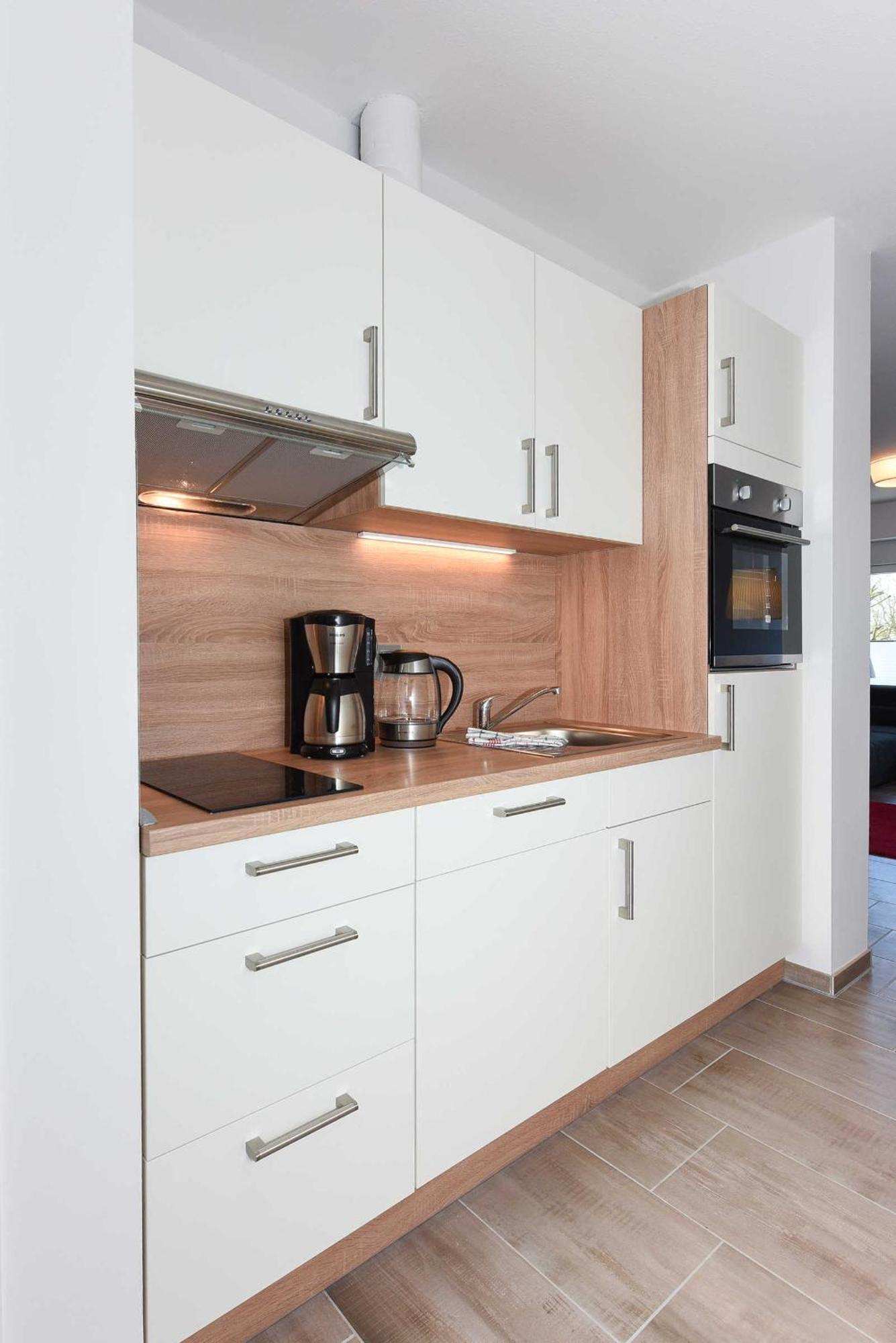 Apartment mit 2 Schlafzimmern und Dusche