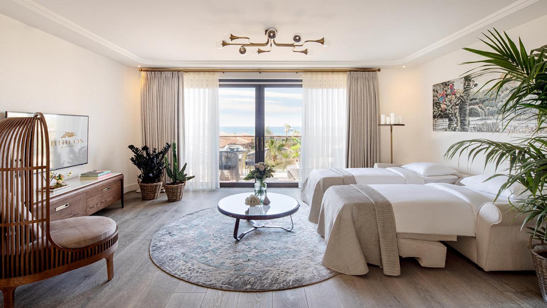 Panorama Suite met 1 Slaapkamer en Uitzicht op Zee