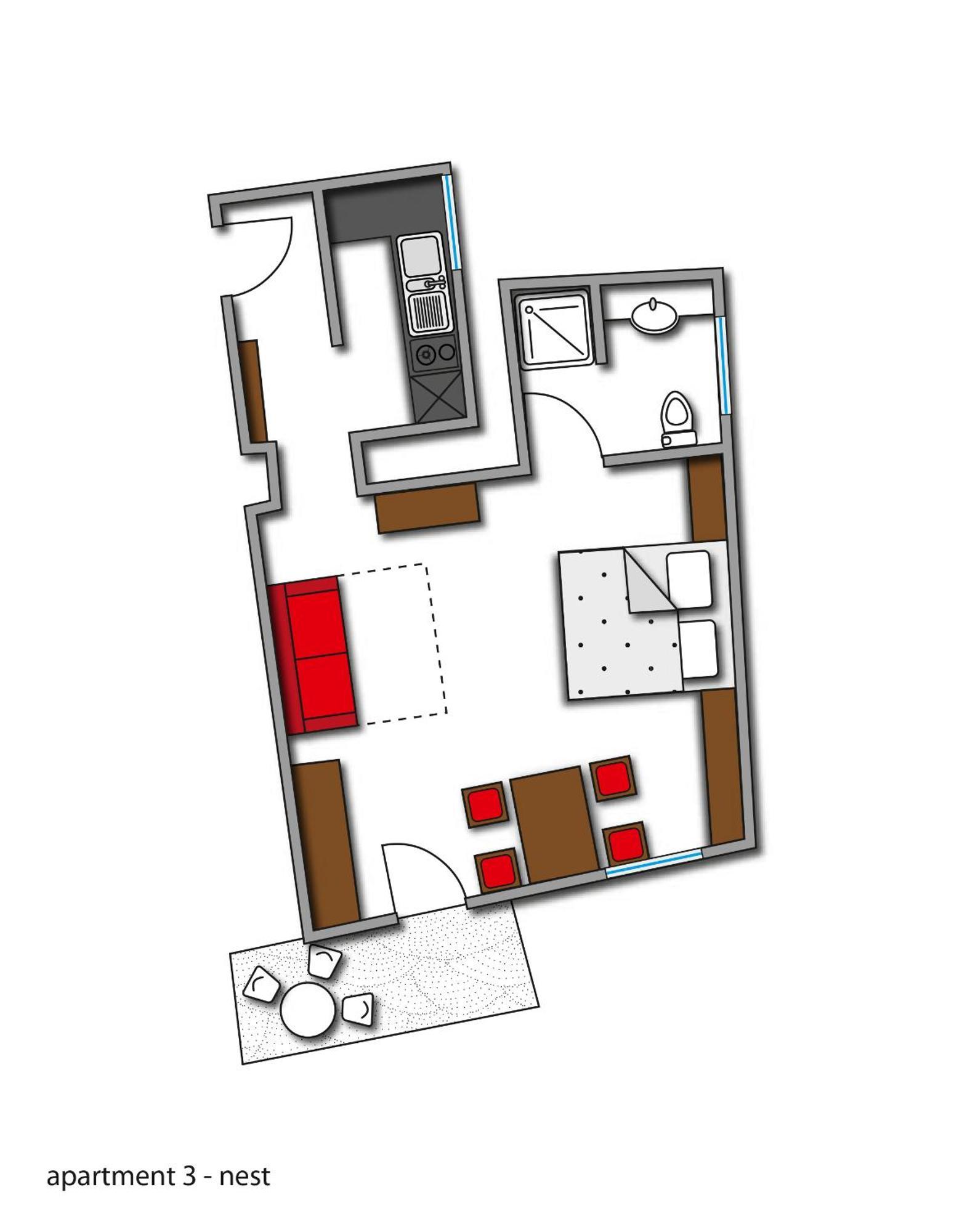 Studio-Apartment