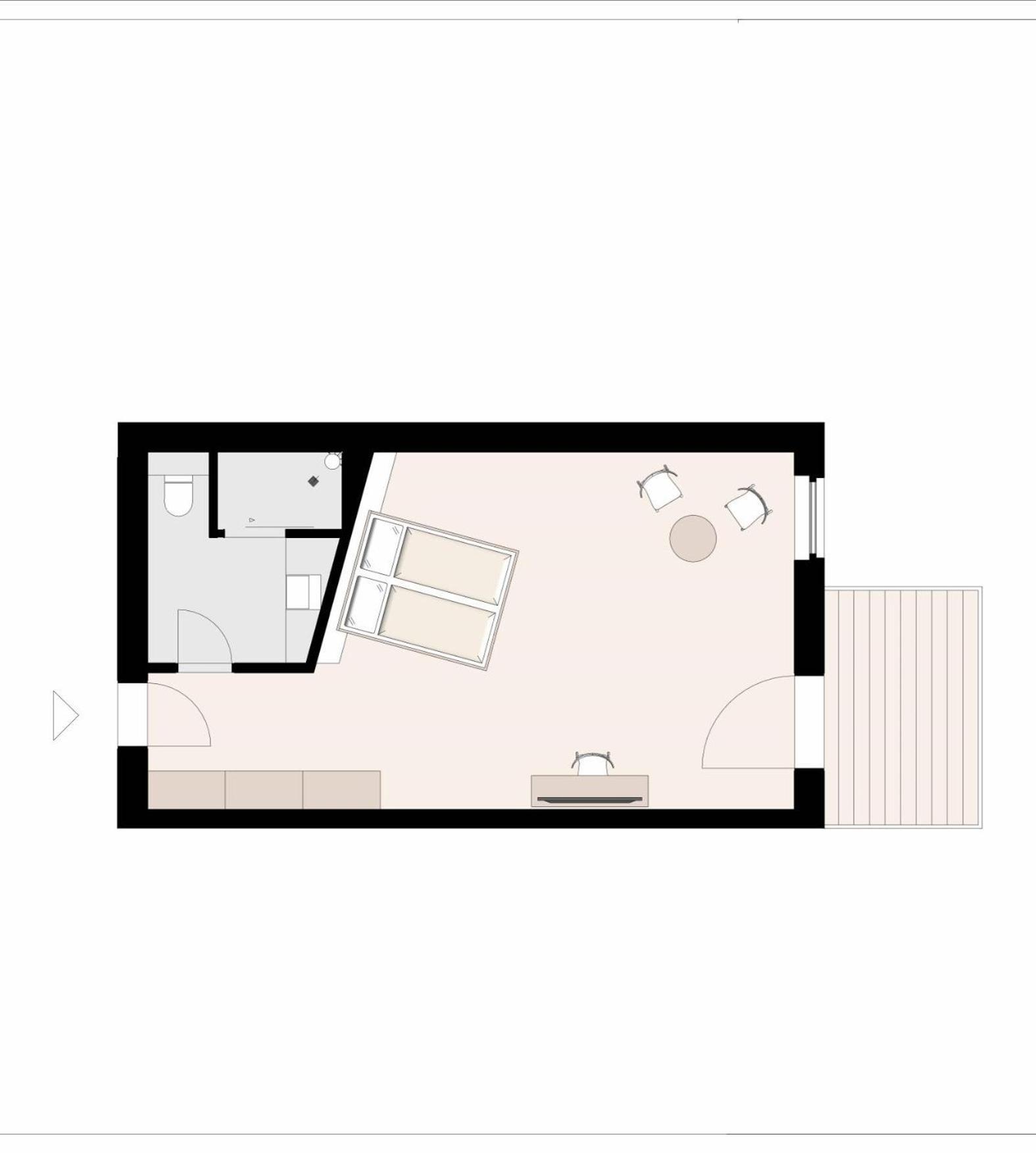 Junior Suite mit Balkon