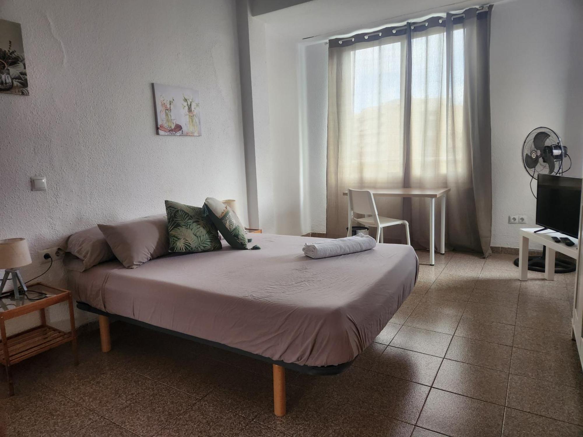 Chambre Double avec Salle de Bains Commune