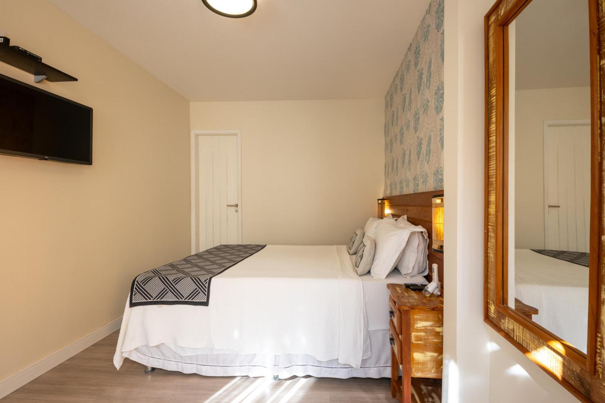 Quarto Duplo com Vista do Jardim