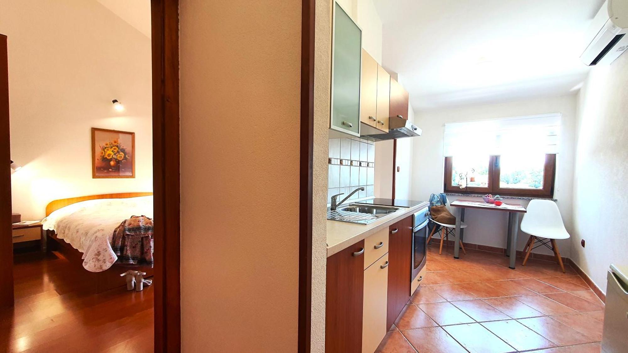 Appartement met 1 Slaapkamer en Balkon met Uitzicht op Zee