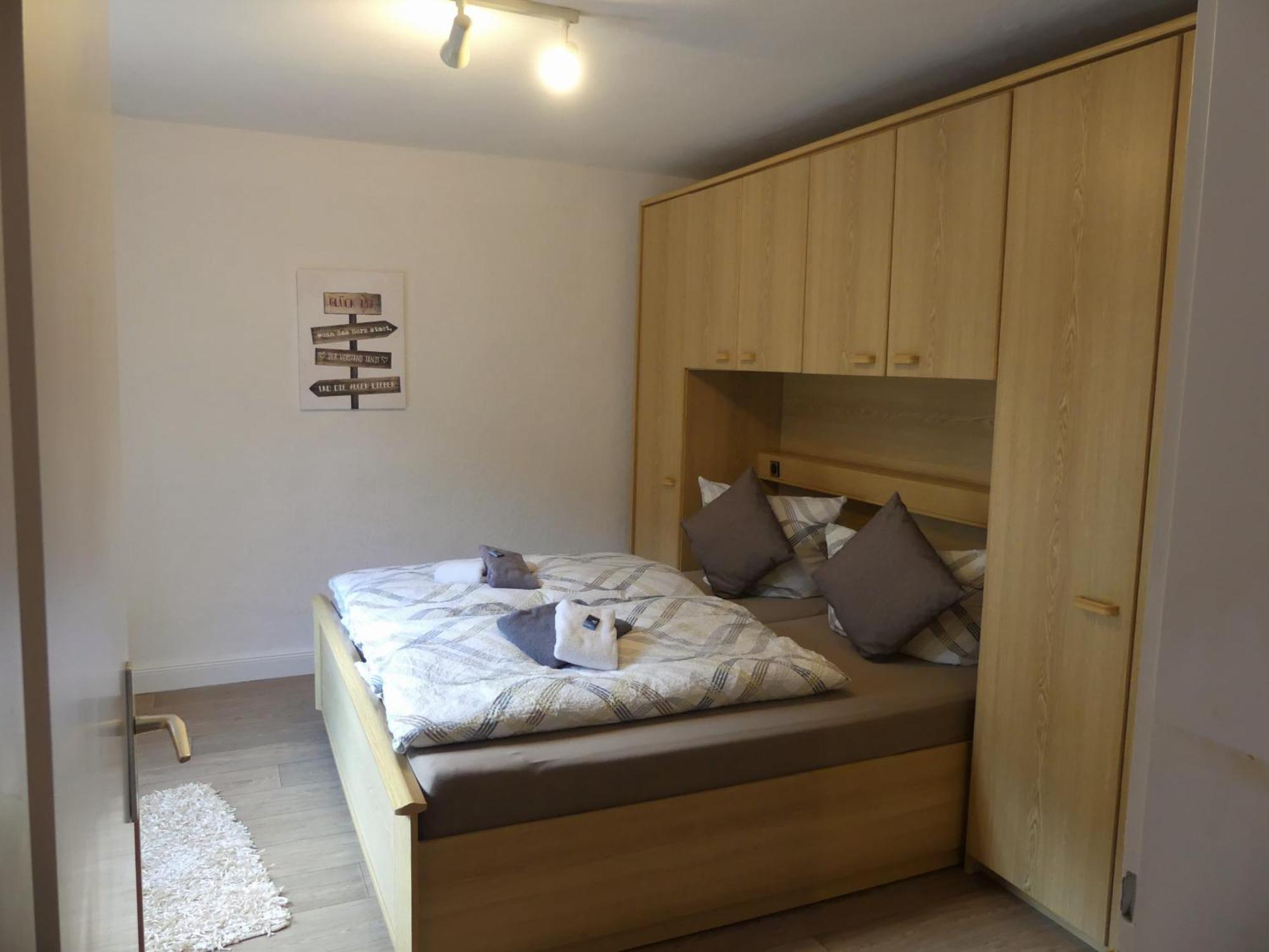 Apartment mit 2 Schlafzimmern und Gartenblick