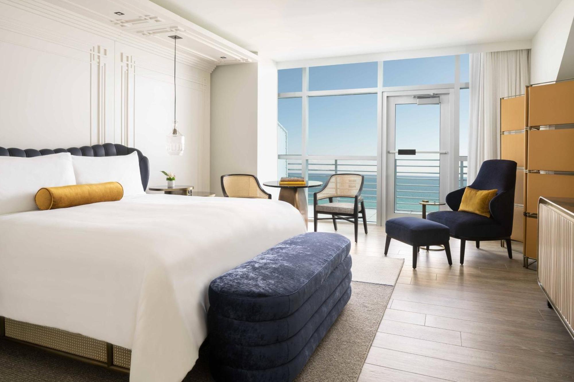 Ocean View Room with 1 King Bed
