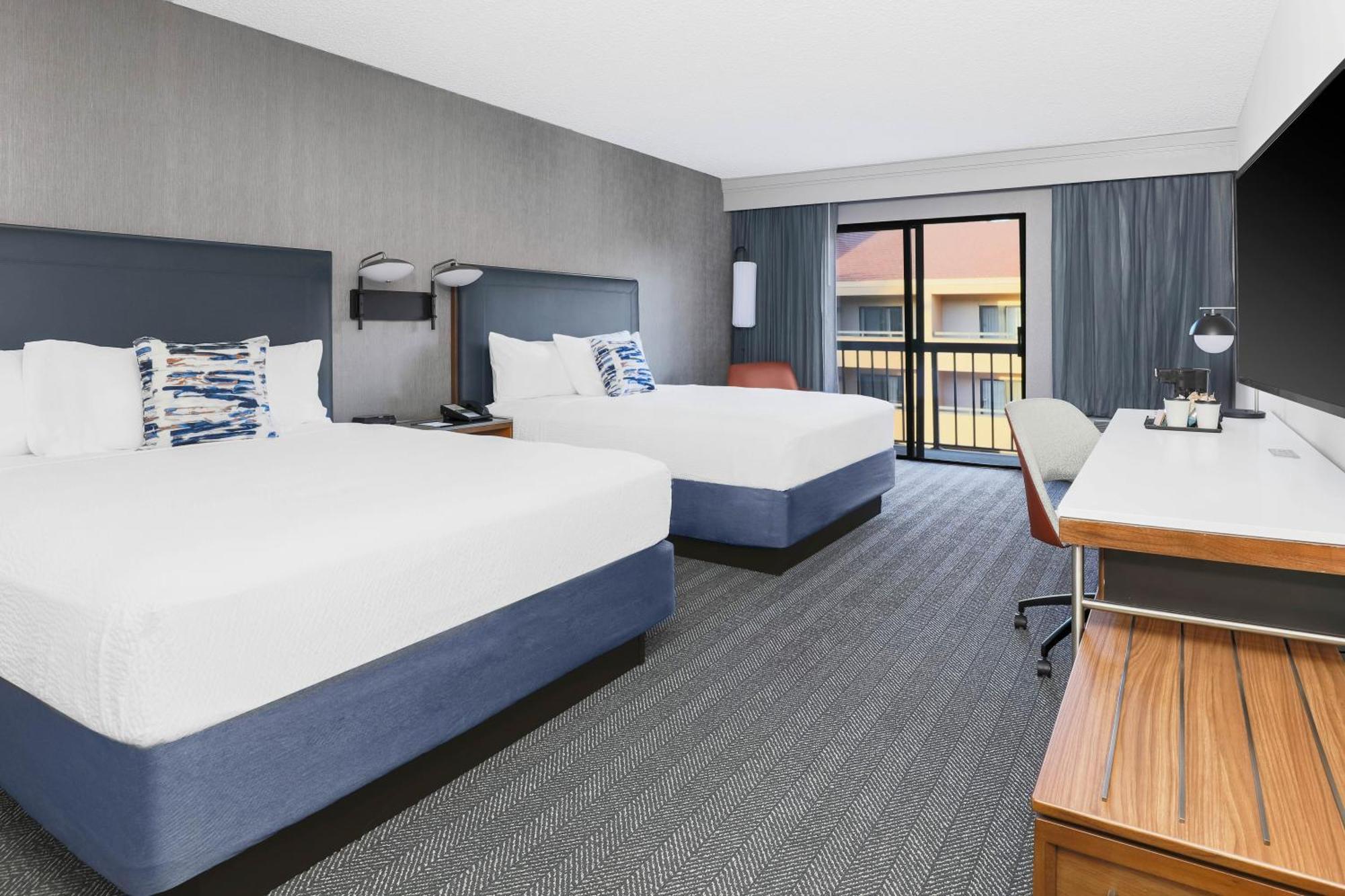 Queen Room with Two Queen Beds and Pool View